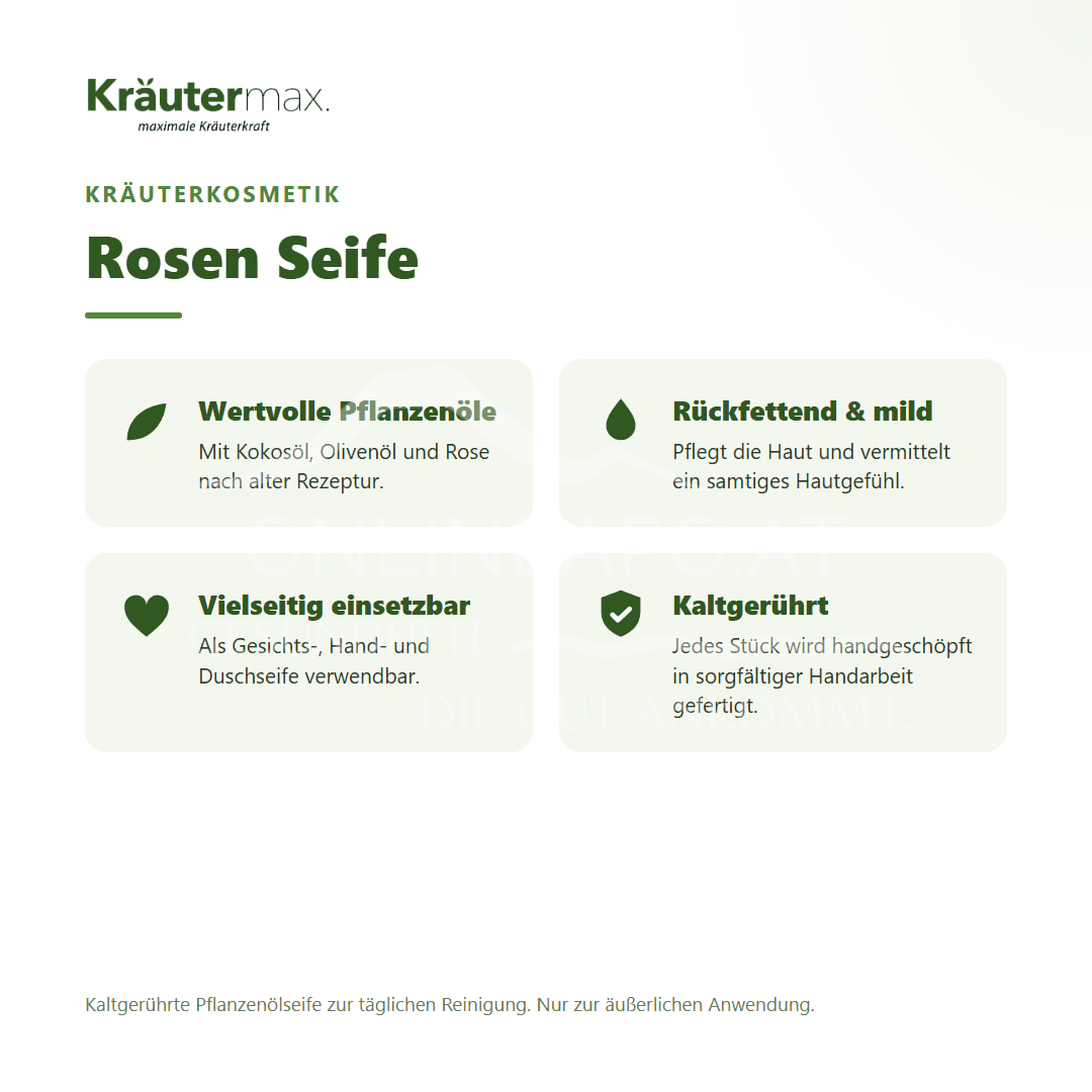 Kräutermax Rosen Seife