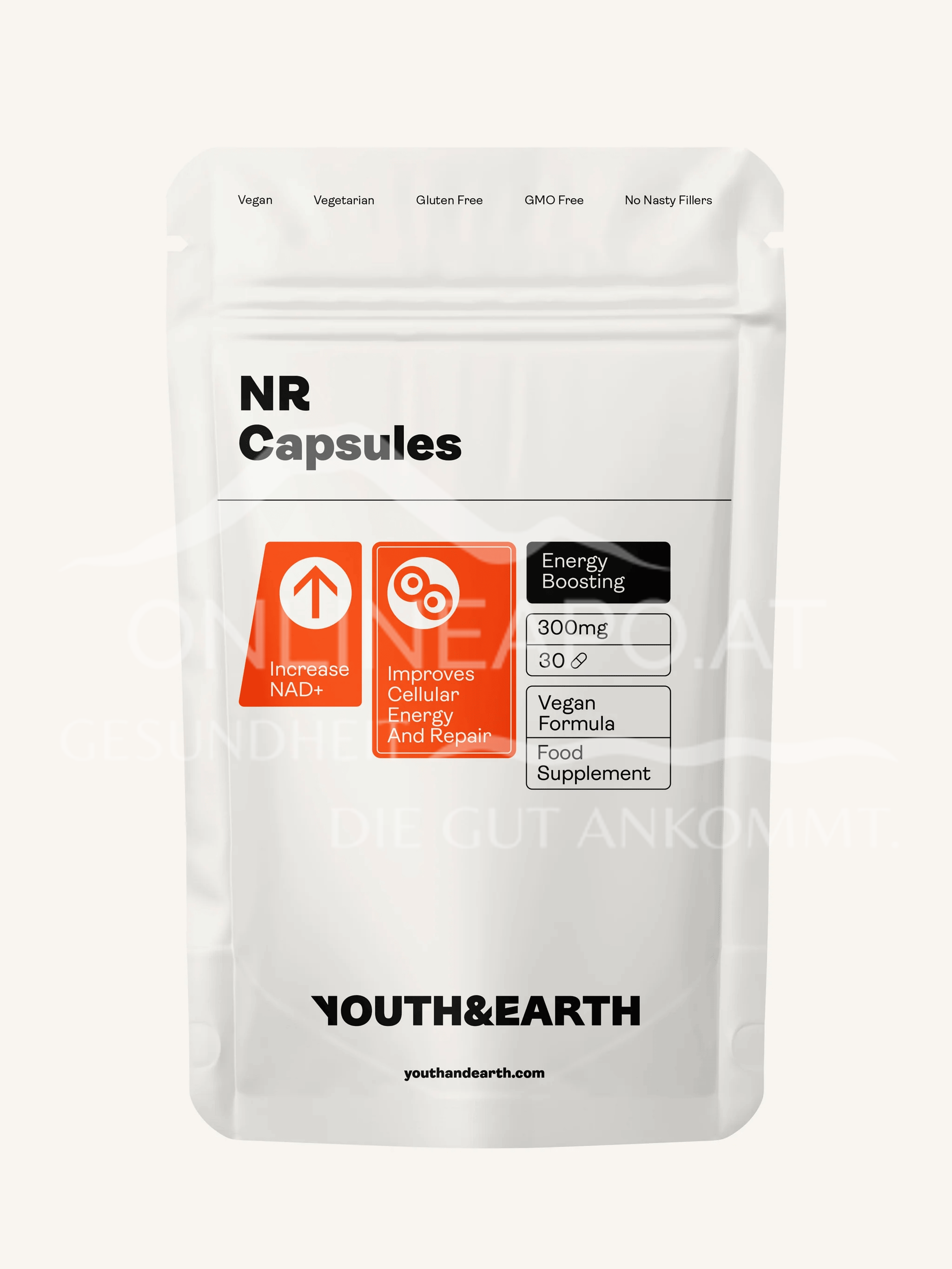 Youth & Earth Nicotinamide Riboside Chloride Kapseln