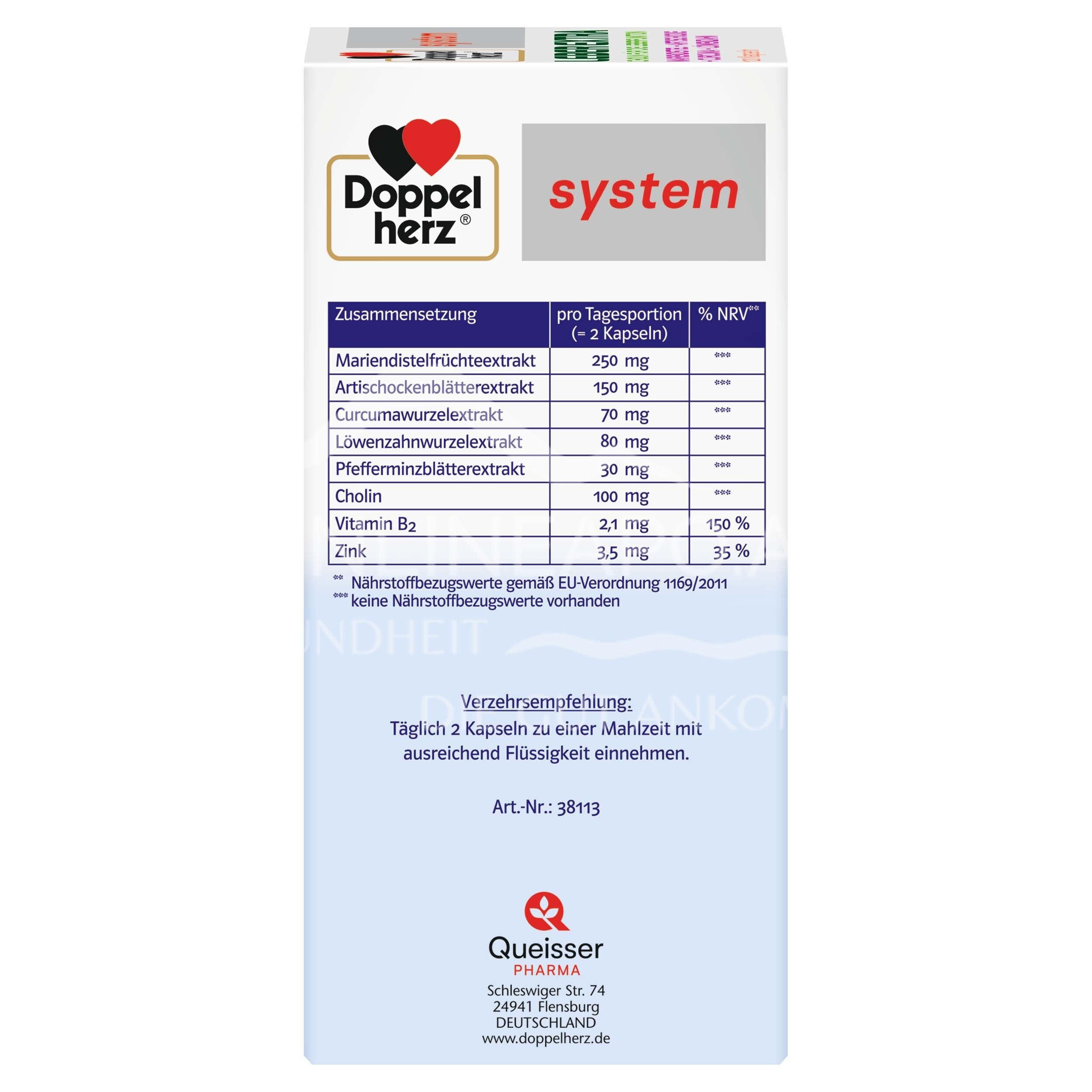 Double Heart System Liver Extra Capsules