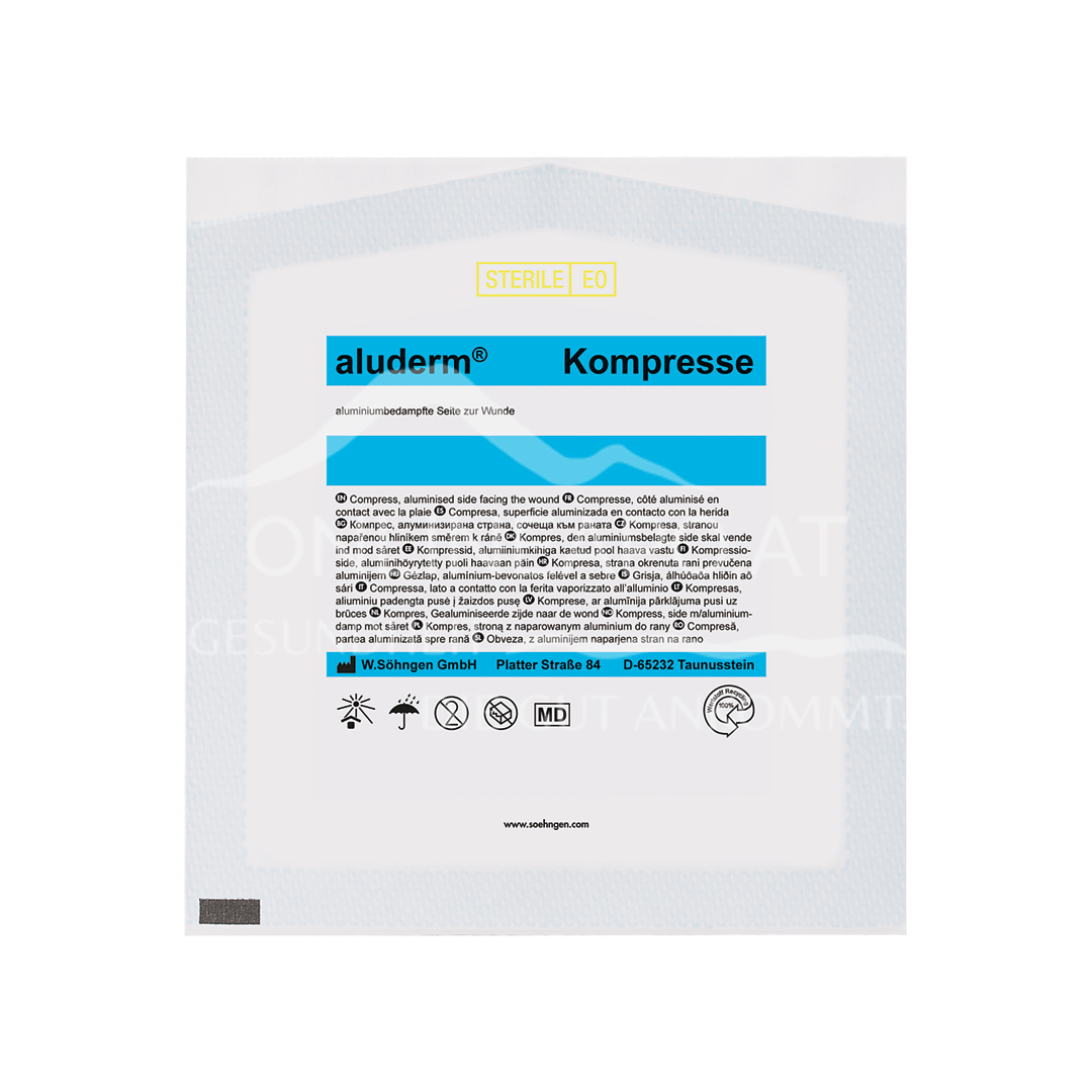 aluderm® Kompresse steril 7,5 x 7,5 cm