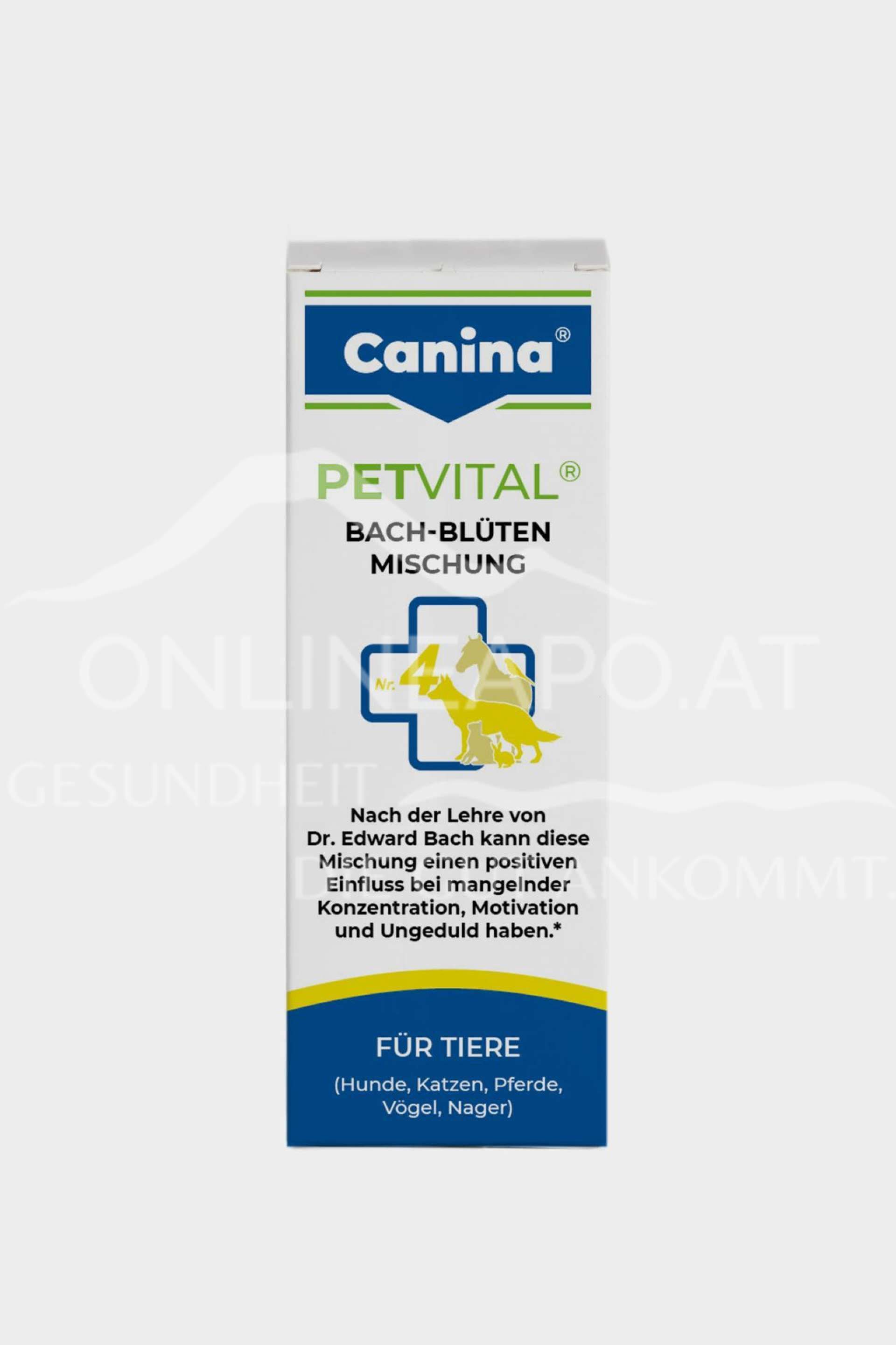 Canina® PETVITAL® Bach-Blüten Globuli - Nr. 4 Lernbereitschaft für Tiere