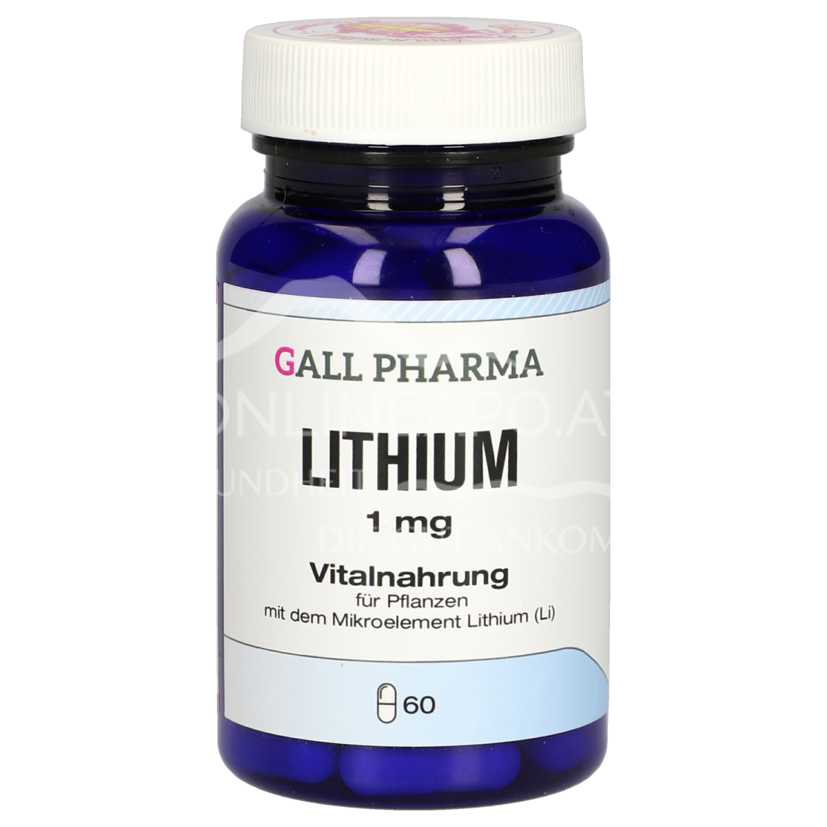 Gall Pharma Lithium 1 mg Kapseln