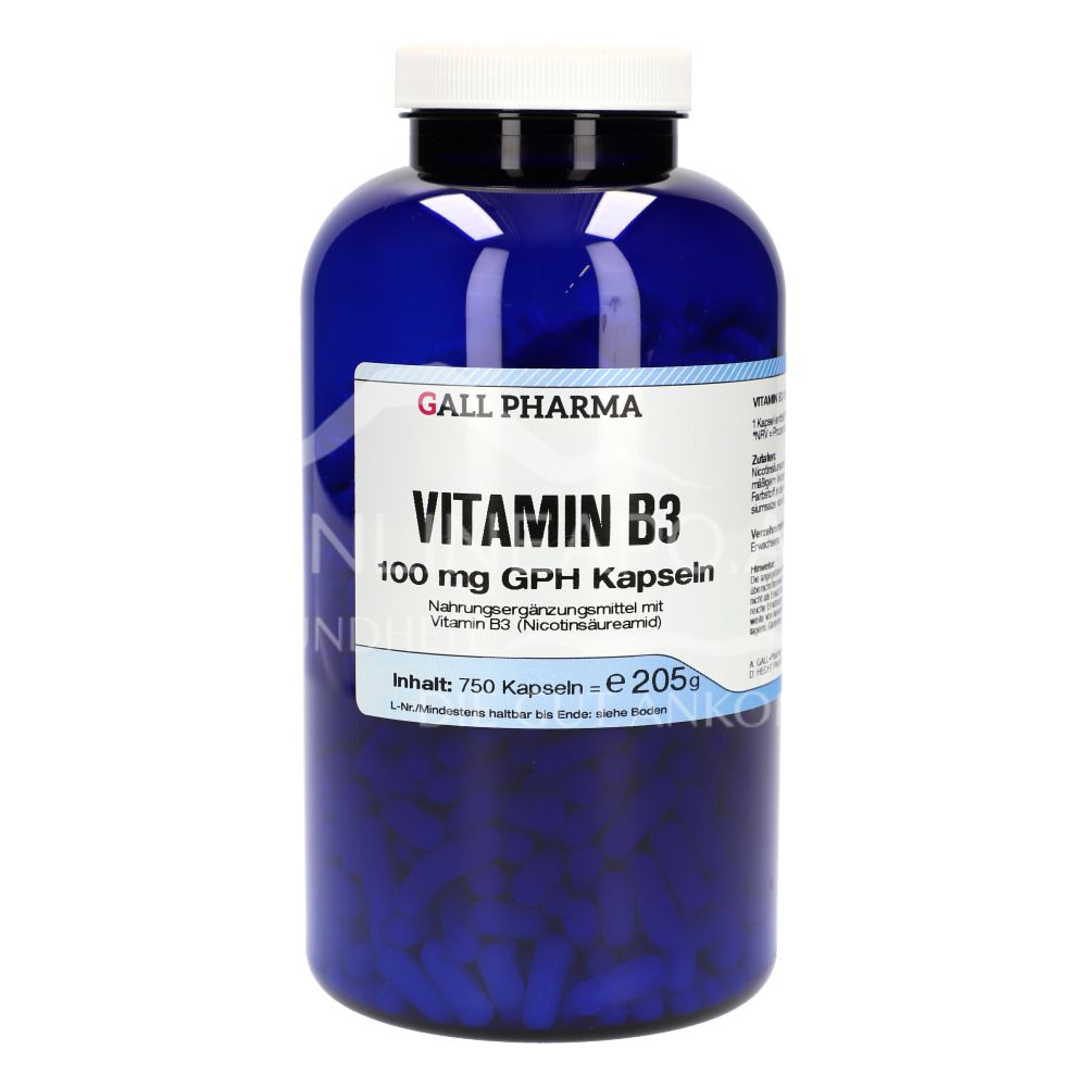 Gall Pharma Vitamin B3 100 mg Kapseln