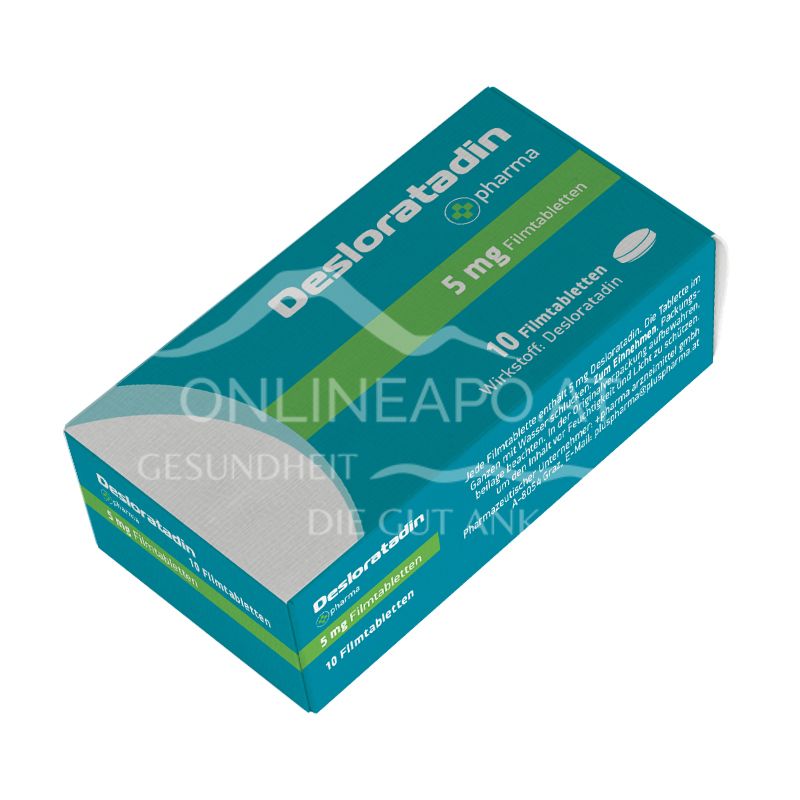Desloratadin +pharma 5 mg Filmtabletten
