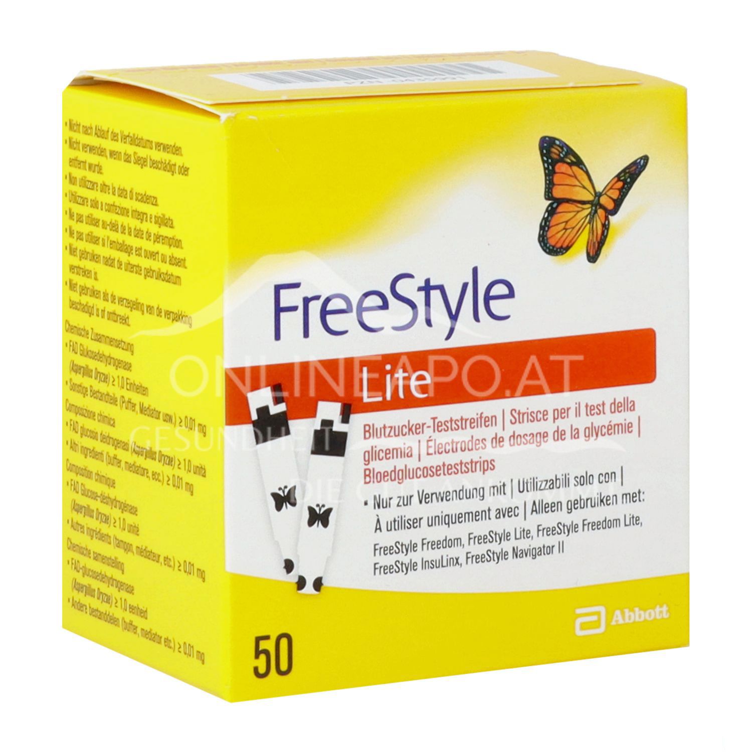Abbott FreeStyle Lite Teststreifen