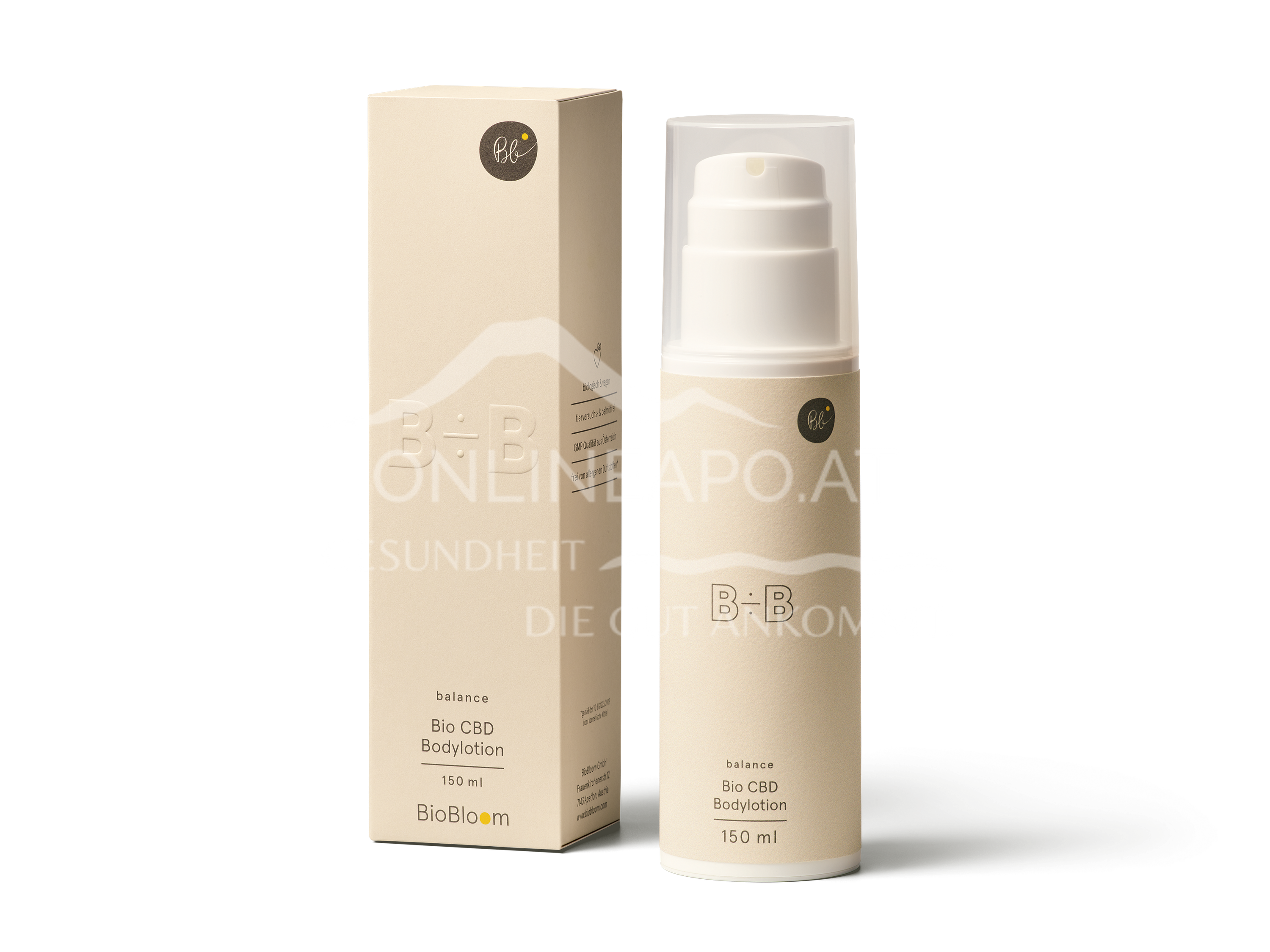 BioBloom balance Bio CBD Bodylotion