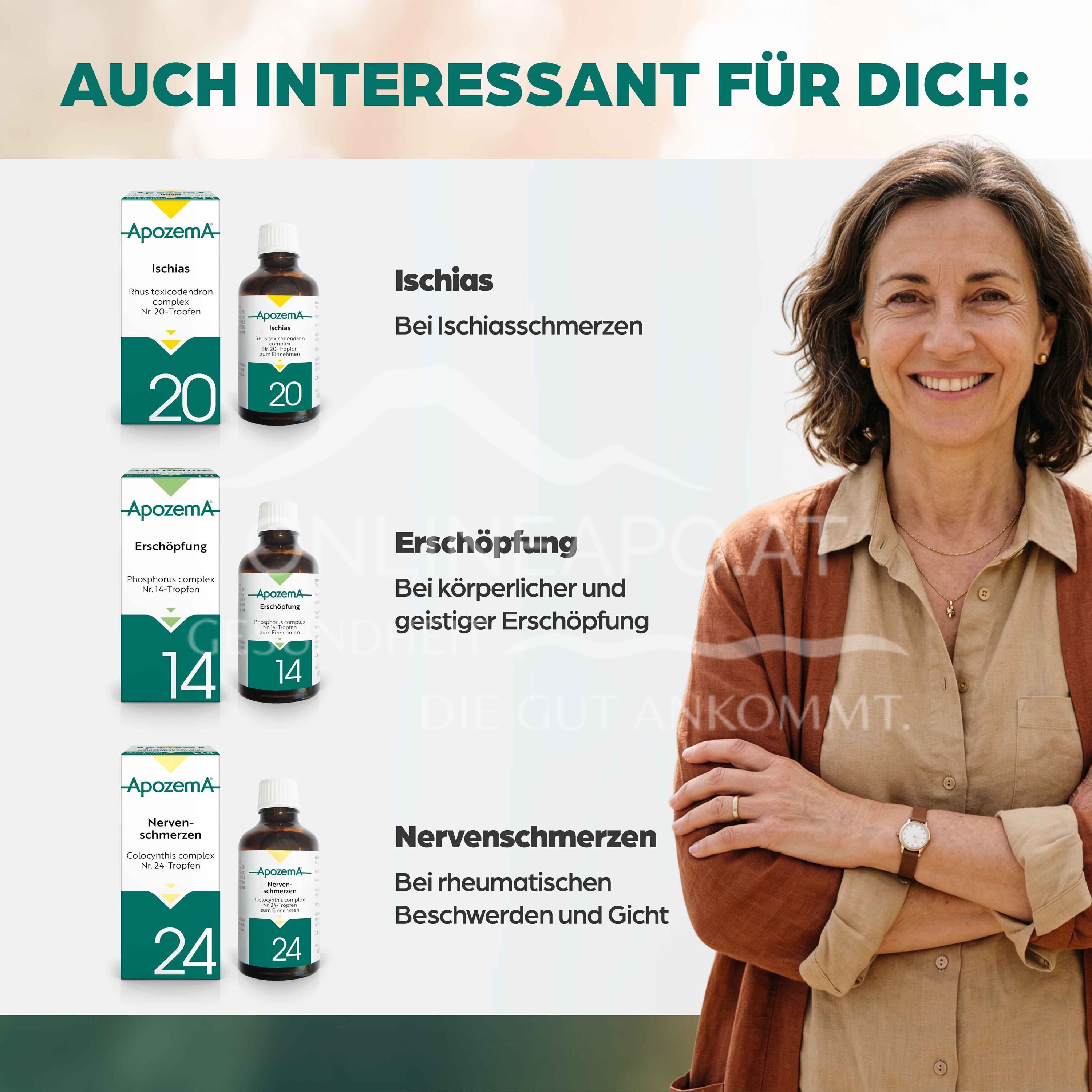 Apozema® Intervertebral disc and joint Bryonia complex No. 6 drops for oral use