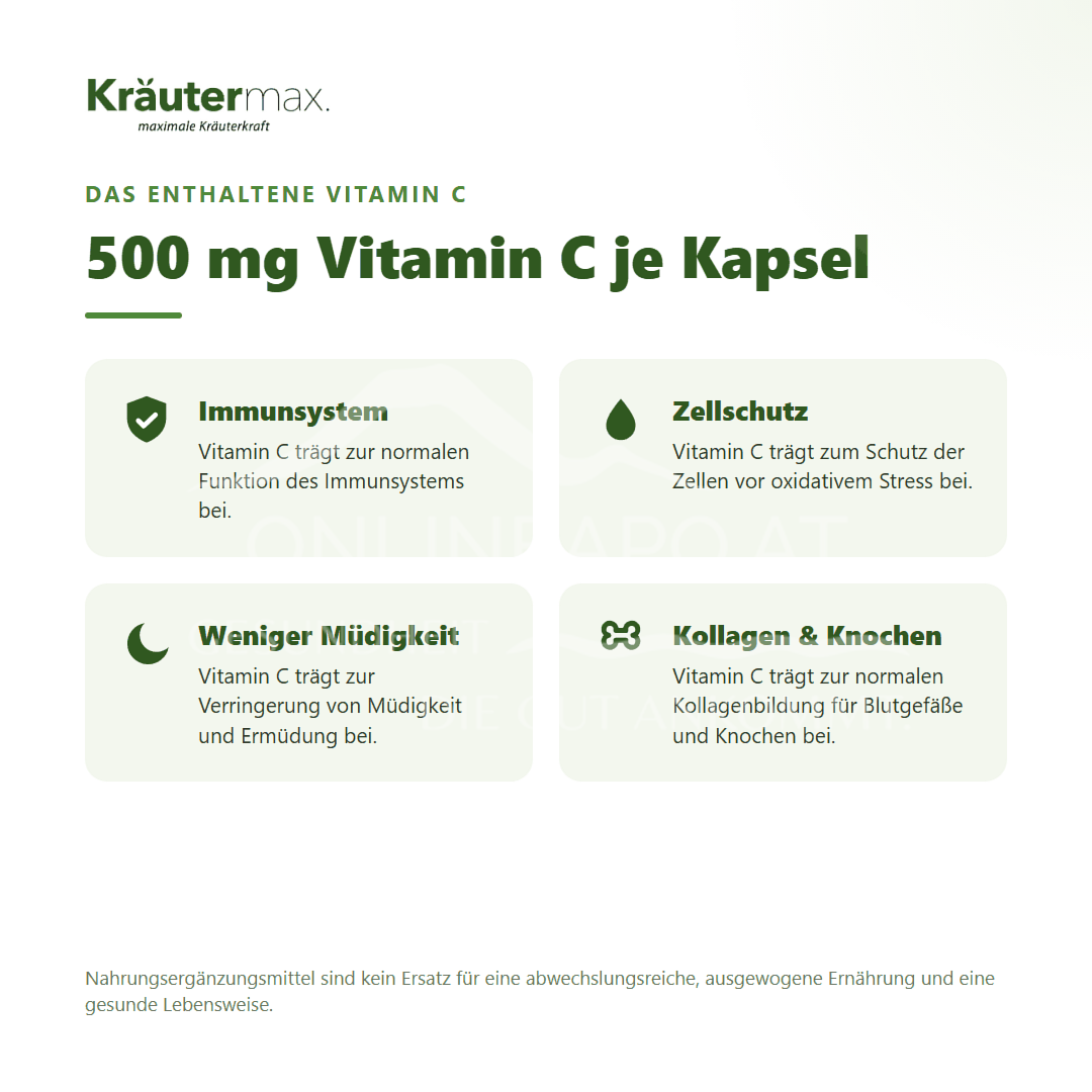 Kräutermax Astaxanthin Kapseln mit Vitamin C