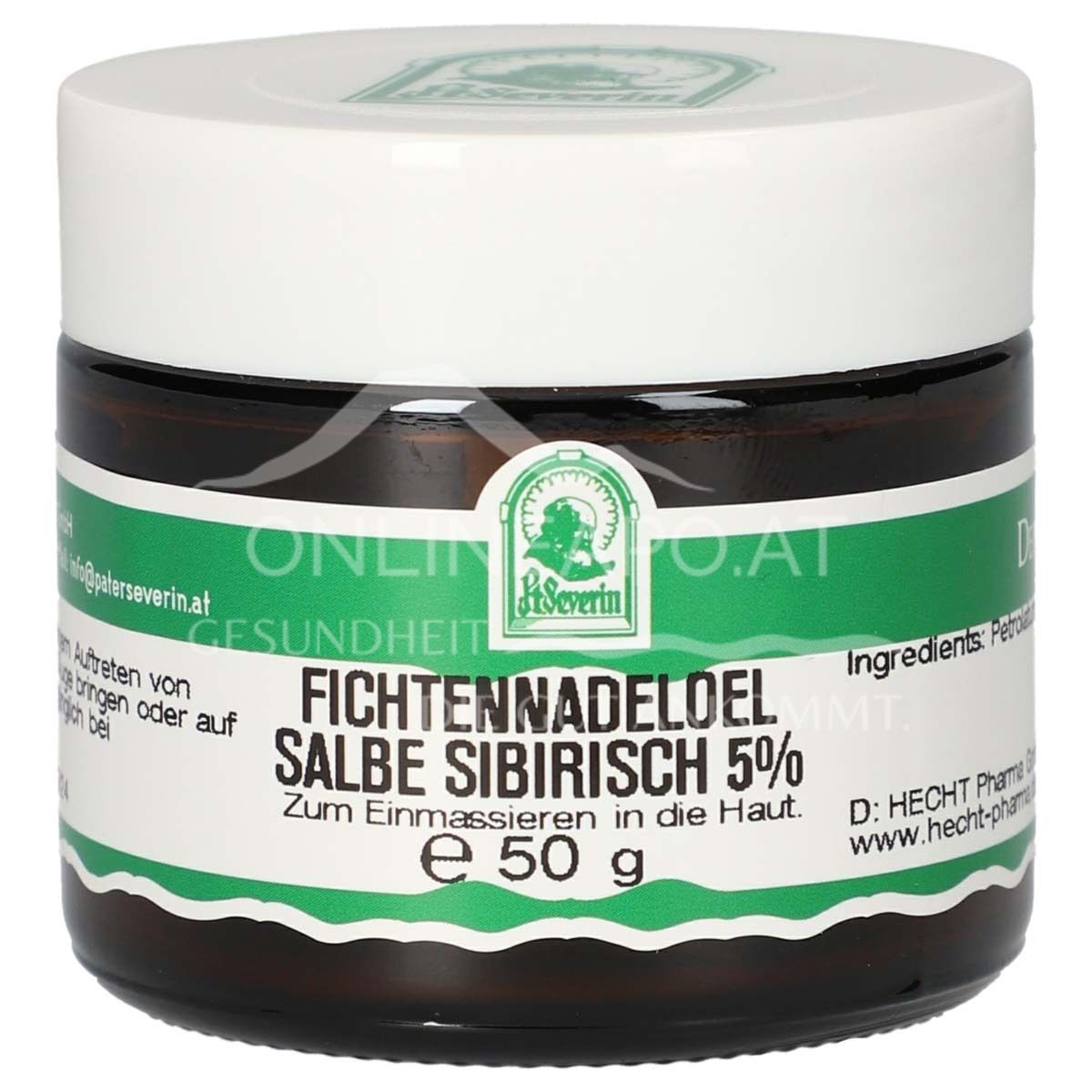 Father Severin Spruce Needle Oil Ointment Siberian 5%