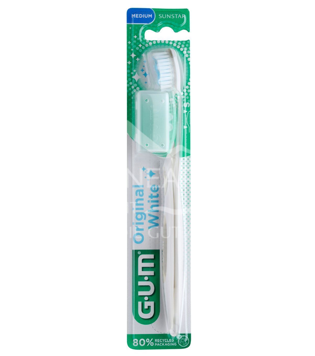 GUM® Original WHITE toothbrush (medium)