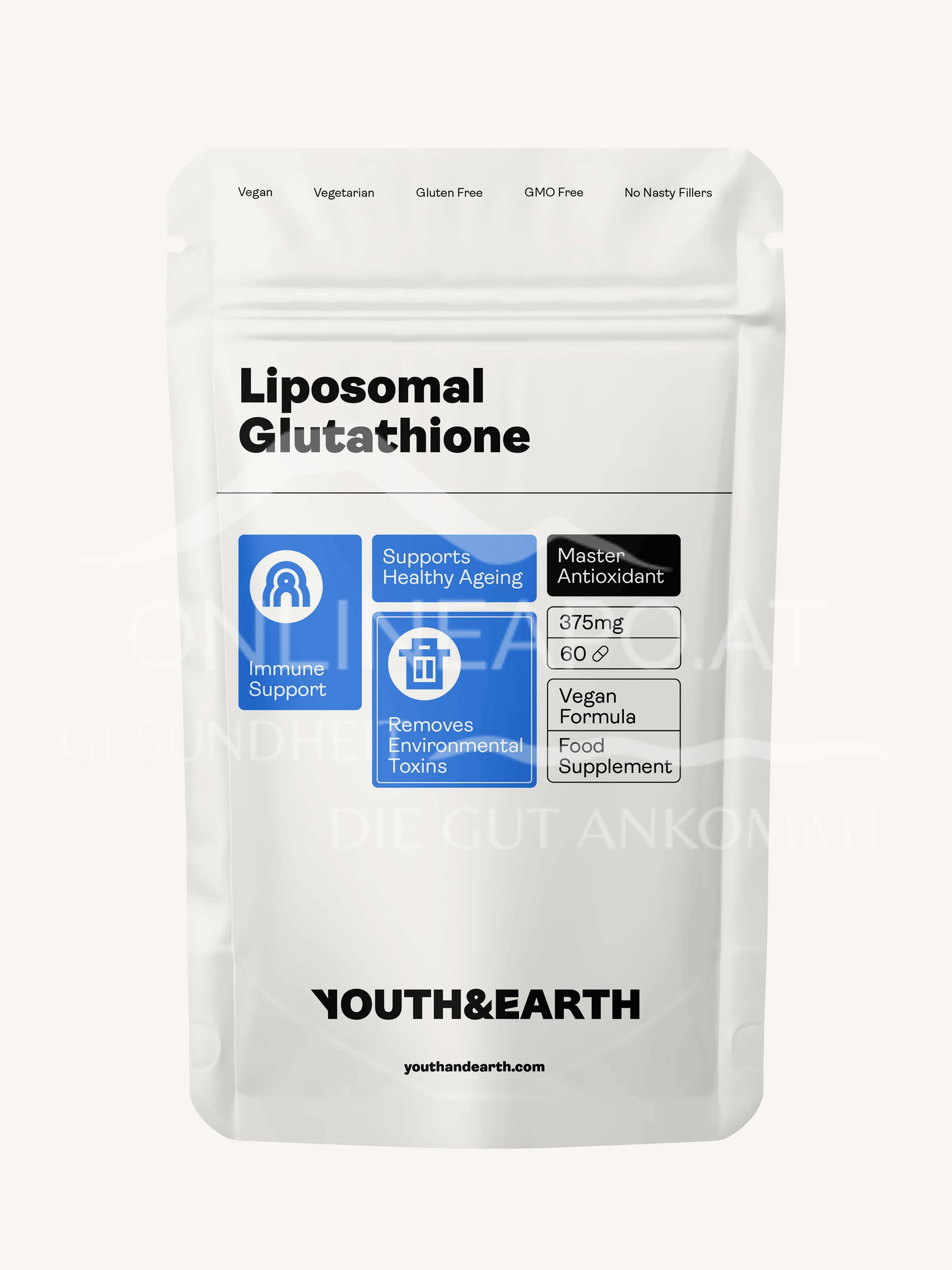 Youth & Earth Liposomales Glutathion Kapseln