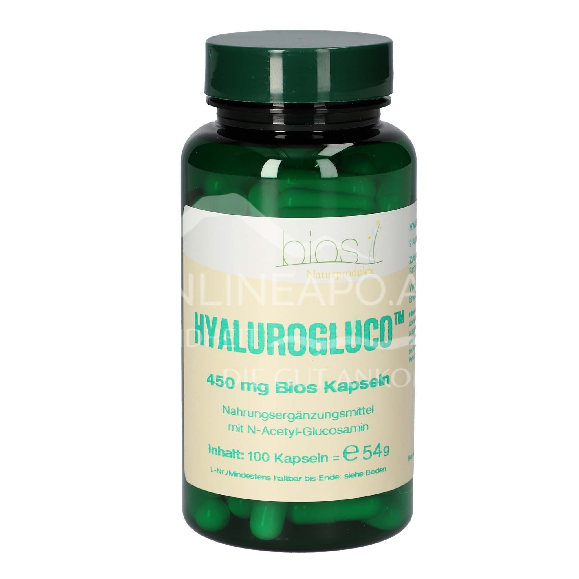 Bios Hyalurogluco™ 450 mg capsules