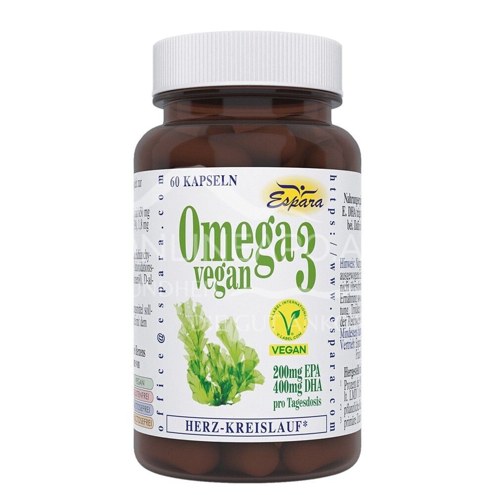 Espara Omega-3 vegan Kapseln