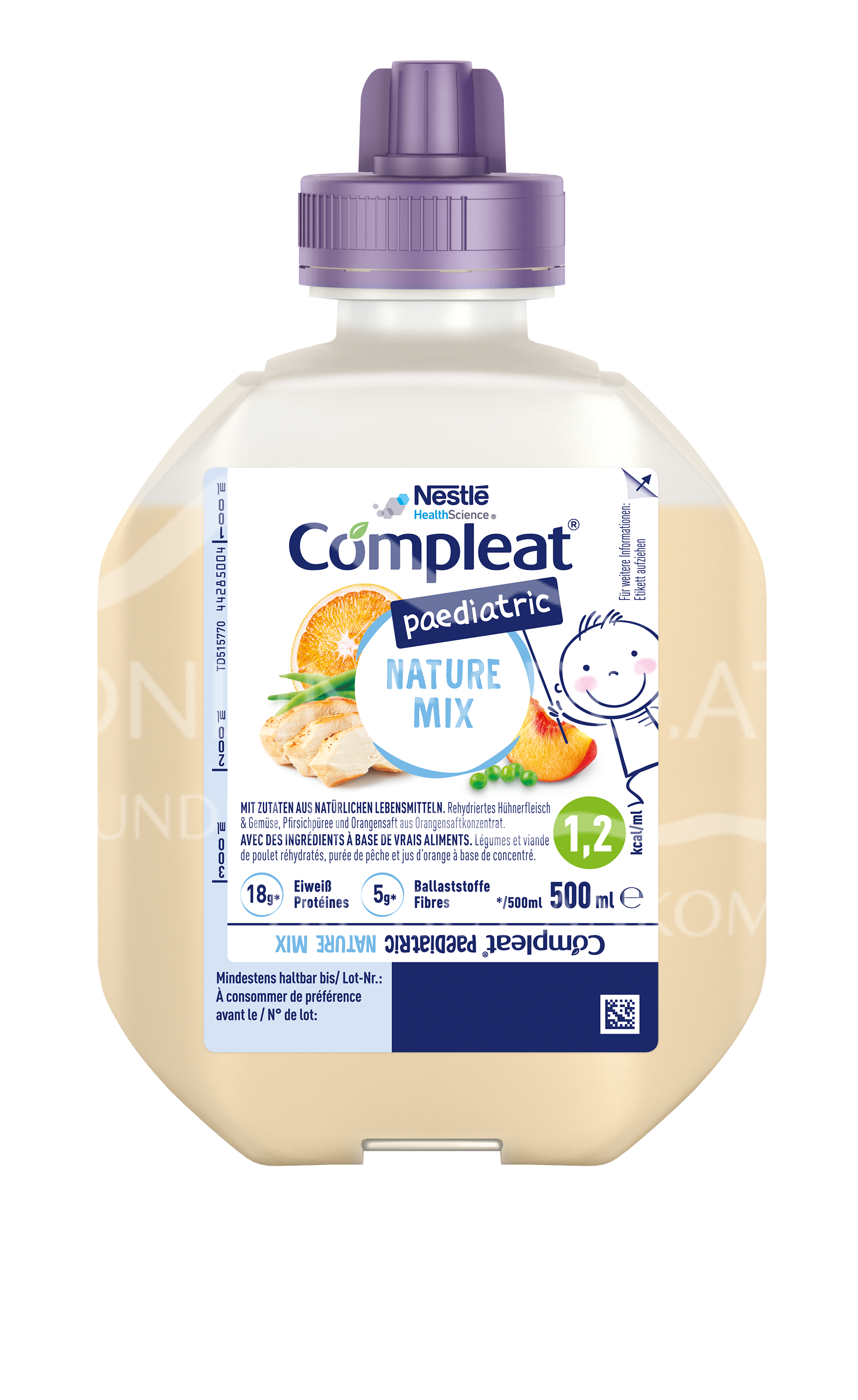 Nestlé Compleat® Paediatric Nature Mix 500 ml