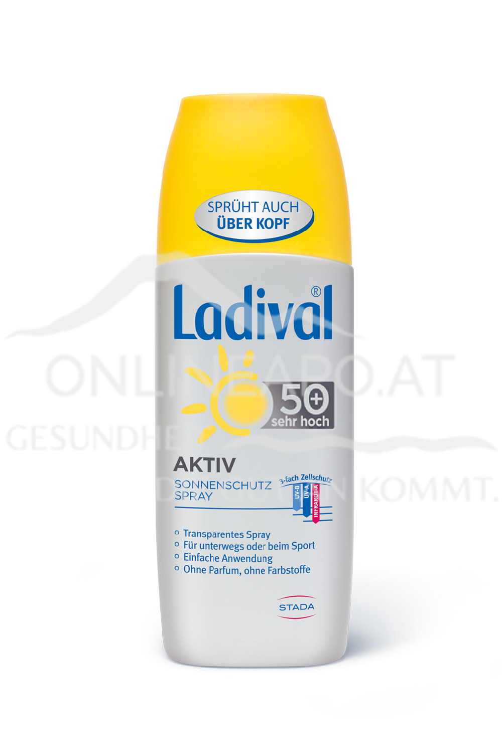 Ladival® Aktiv Transparentes Sonnenschutz Spray LSF 50+