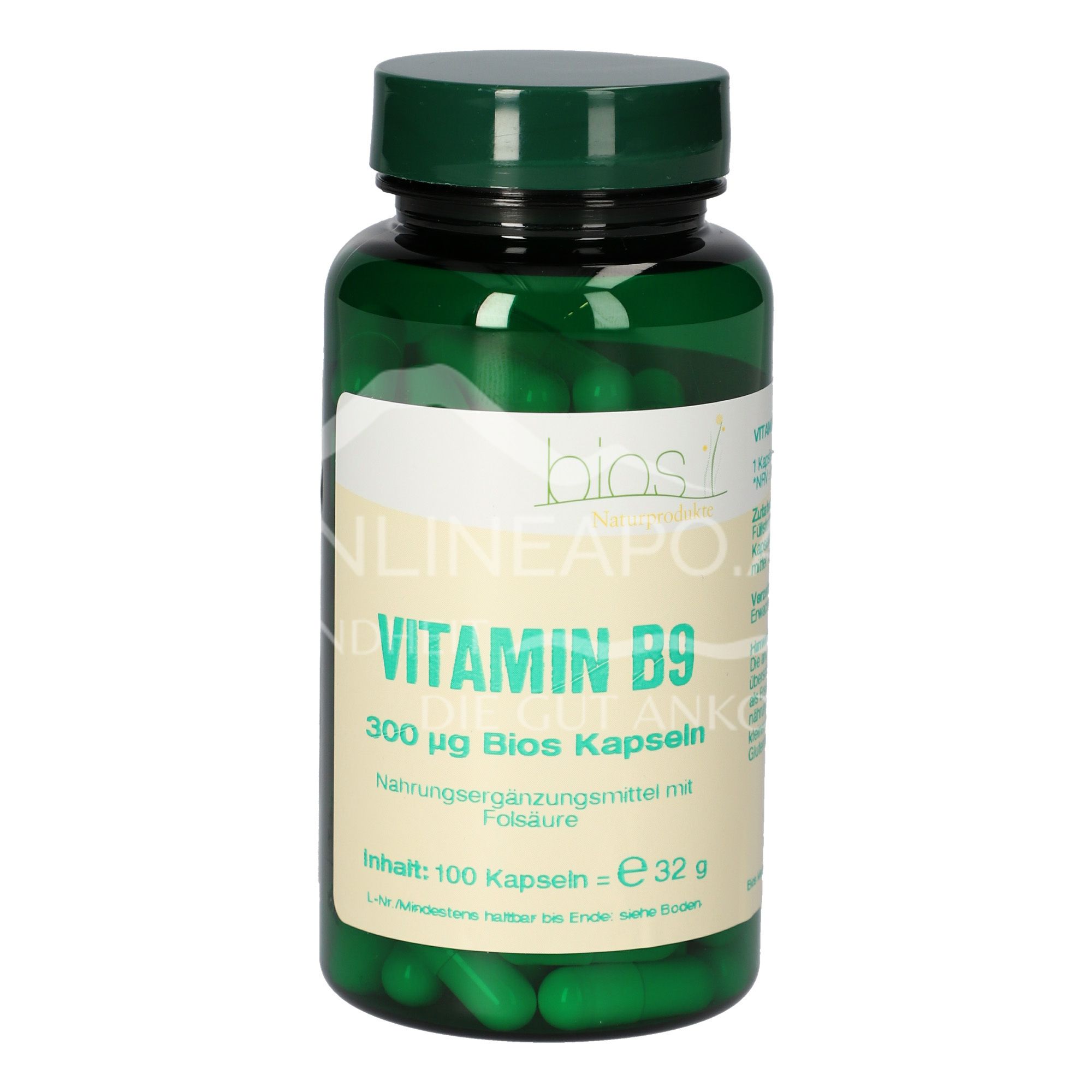 Bios Vitamin B9 300 mcg Kapseln