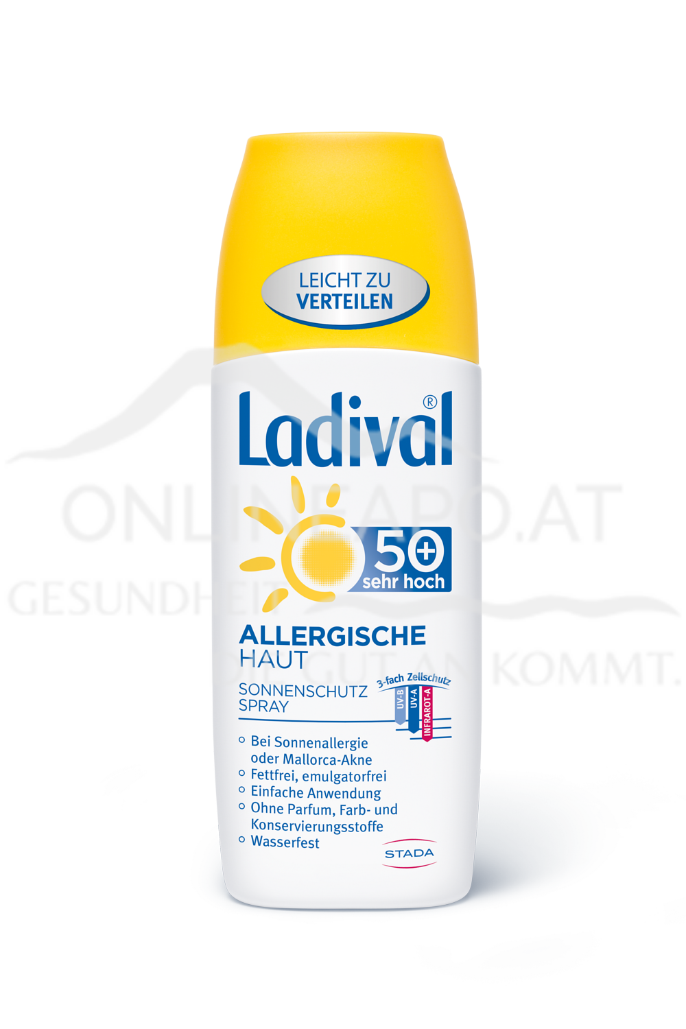 LADIVAL® Allergische Haut Sonnenschutz Spray LSF 50+