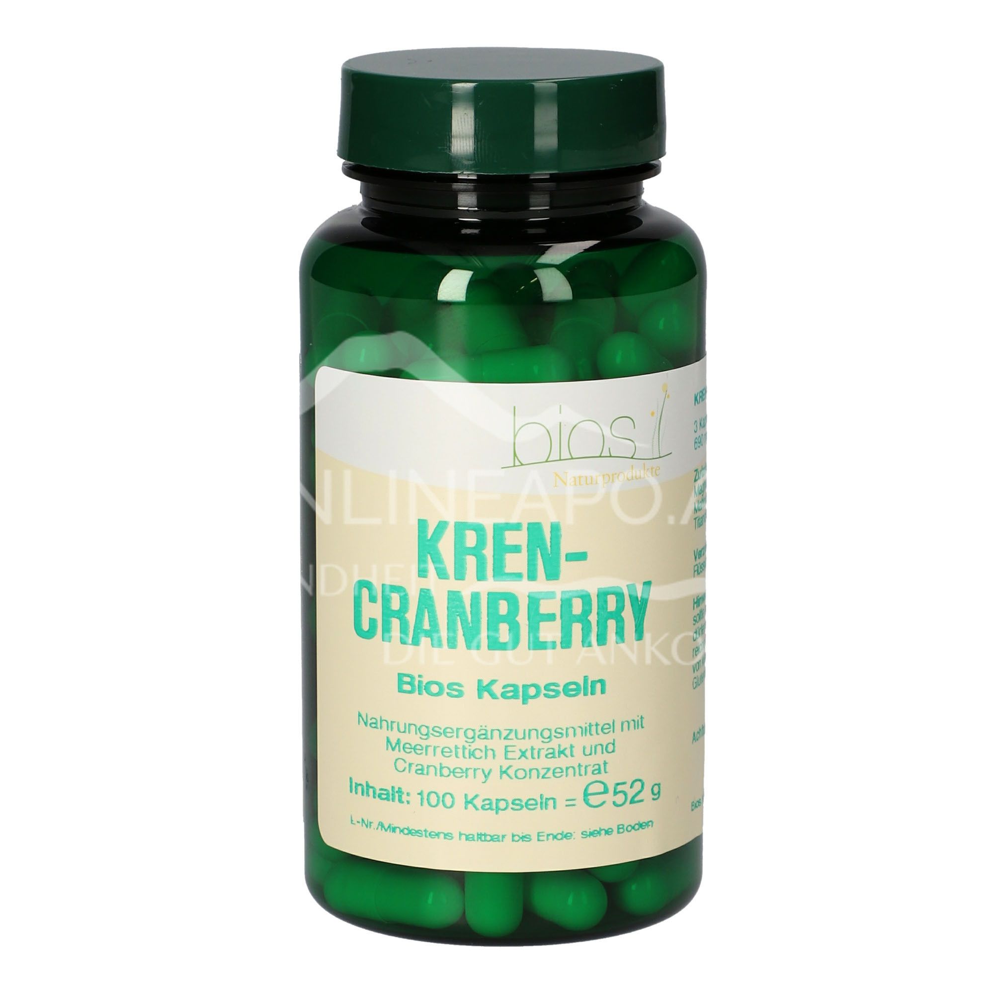 Bios Kren-Cranberry Kapseln