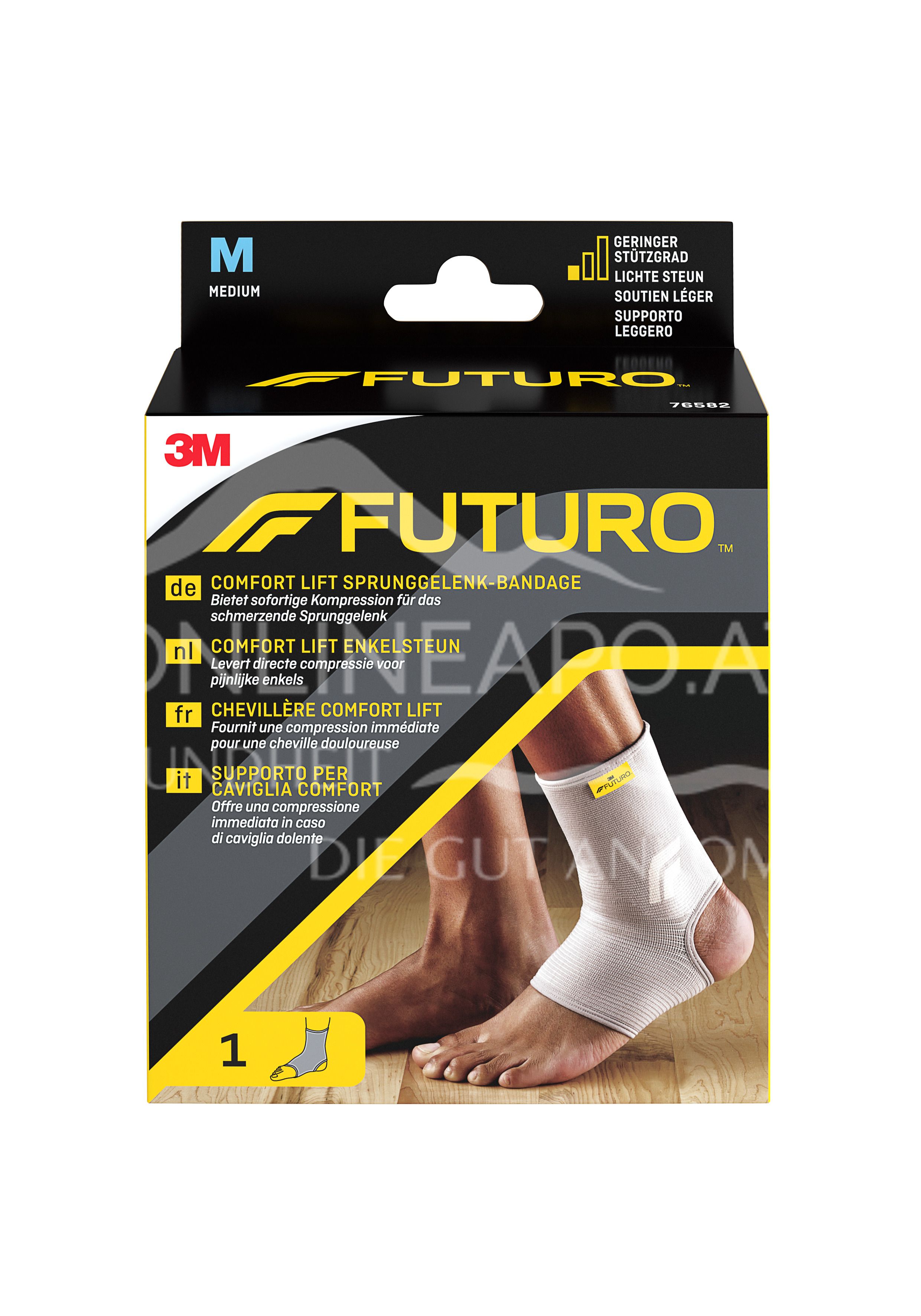 Futuro Comfort Lift Sprunggelenk-Bandage, Größe M