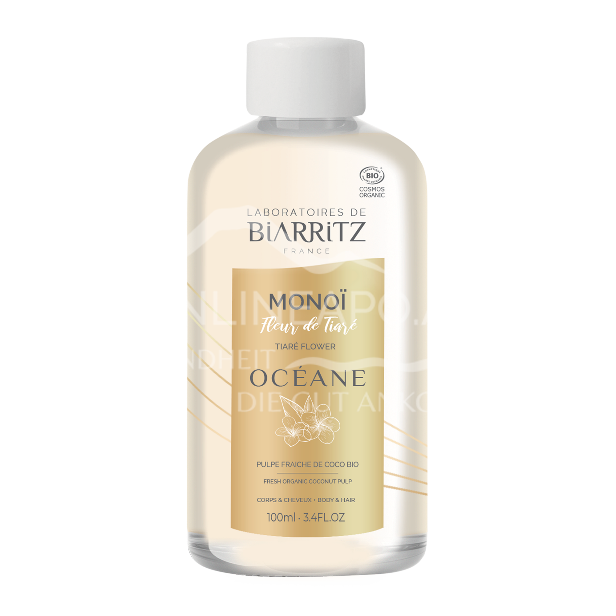 Oceane Monoi Pflegeöl Tiare Blumen Bio LDB