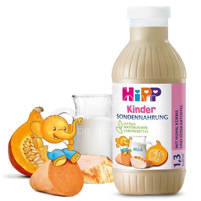 HiPP Kinder Sondennahrung mit Huhn, Kürbis und Süßkartoffel 500 ml