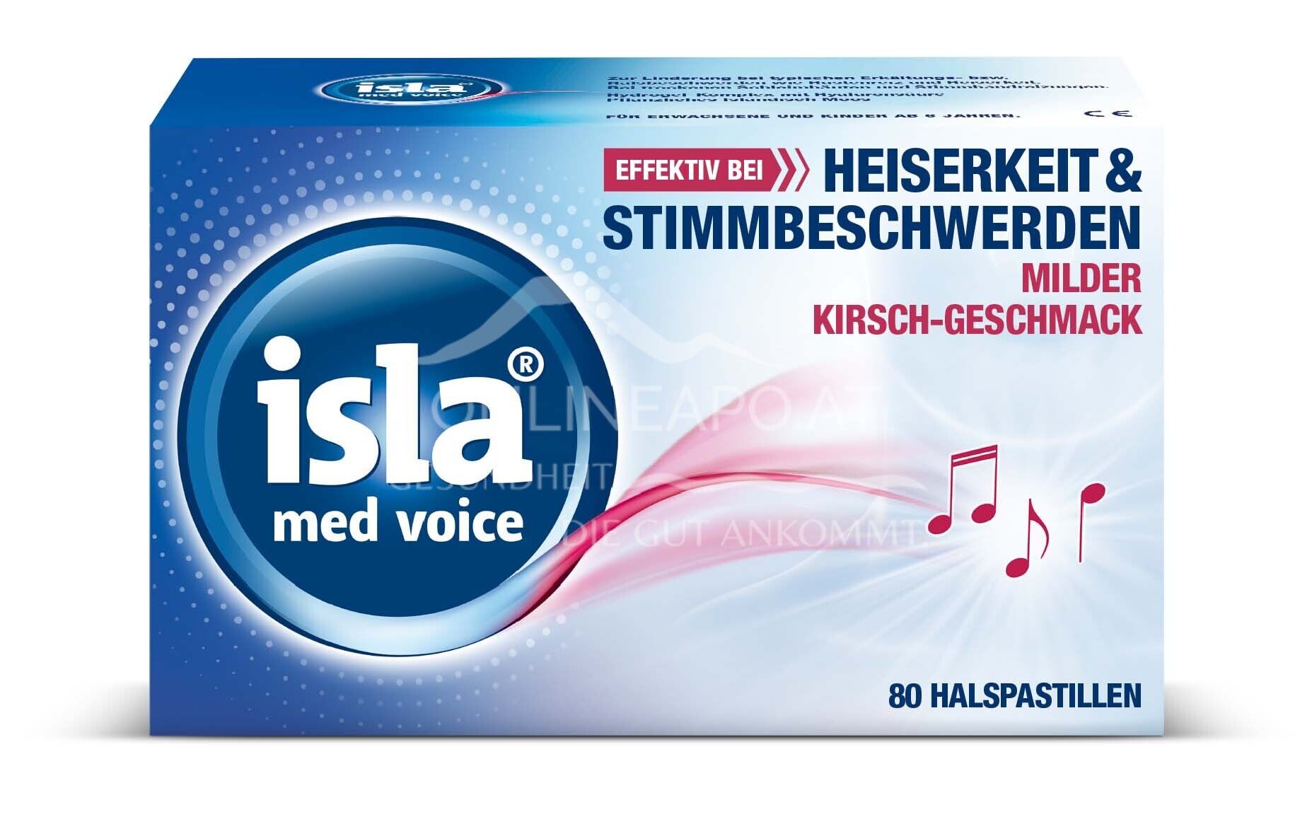 isla® med voice cherry pastilles