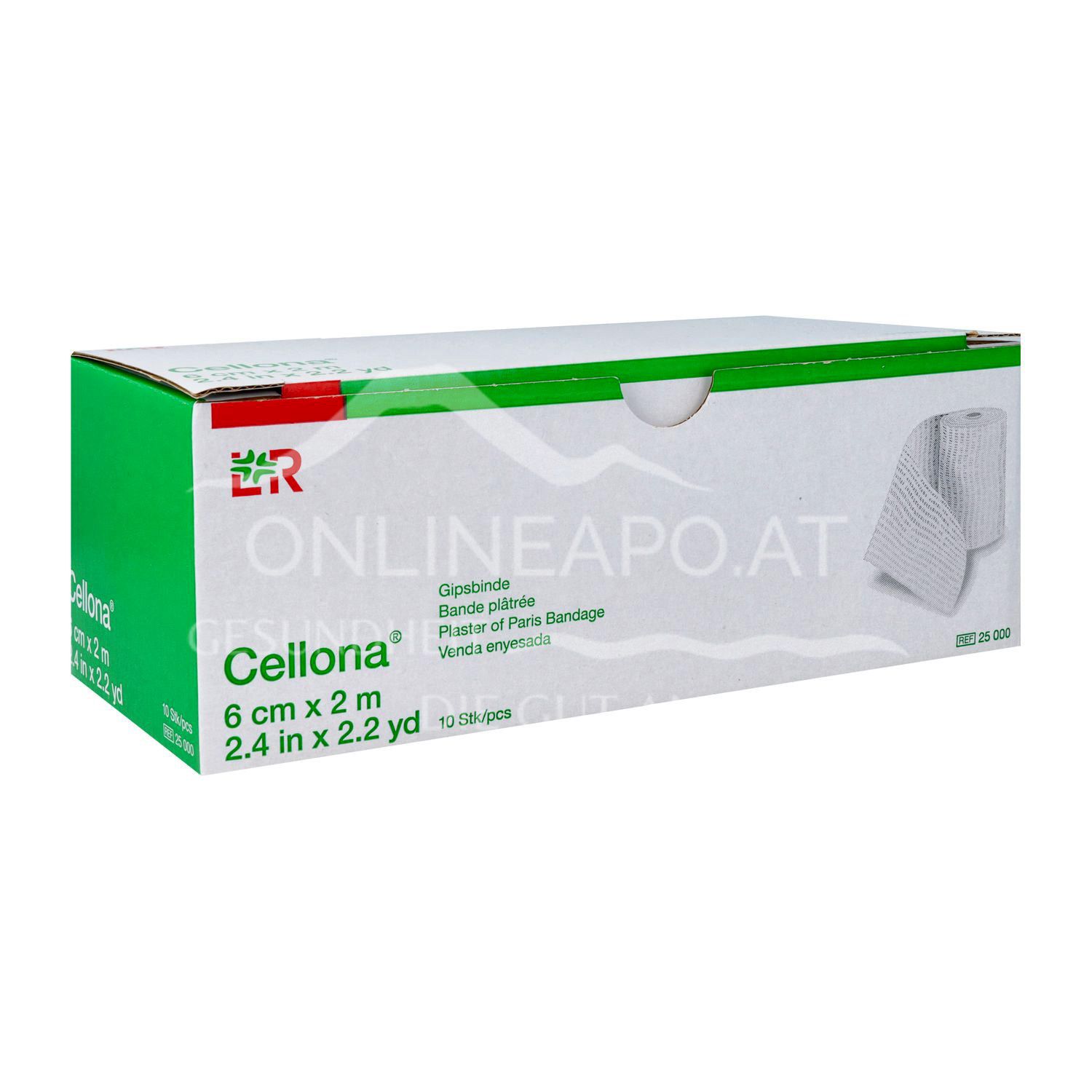 Cellona® Gipsbinde 6 cm x 2 m