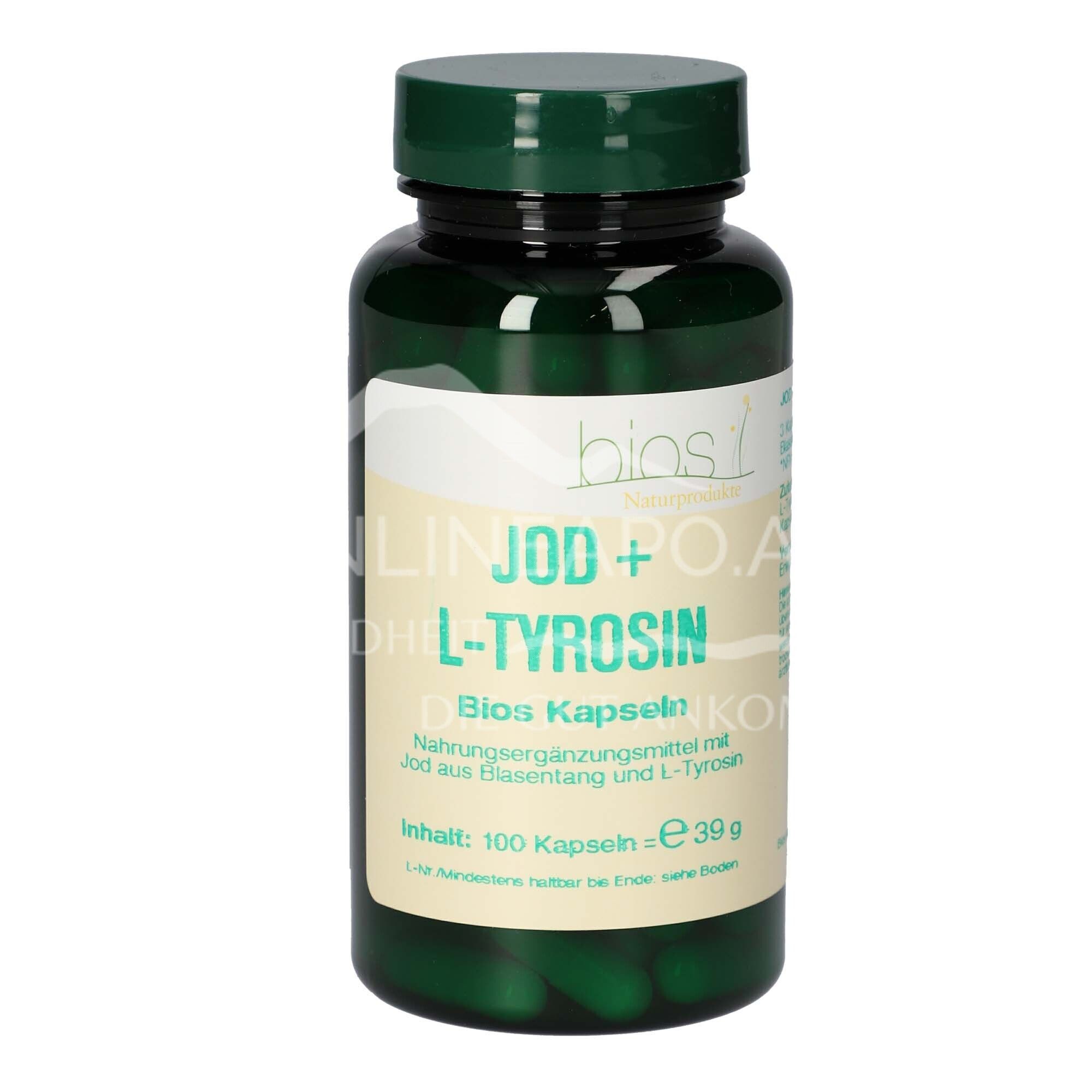 Bios Iodine + L-Tyrosine Capsules