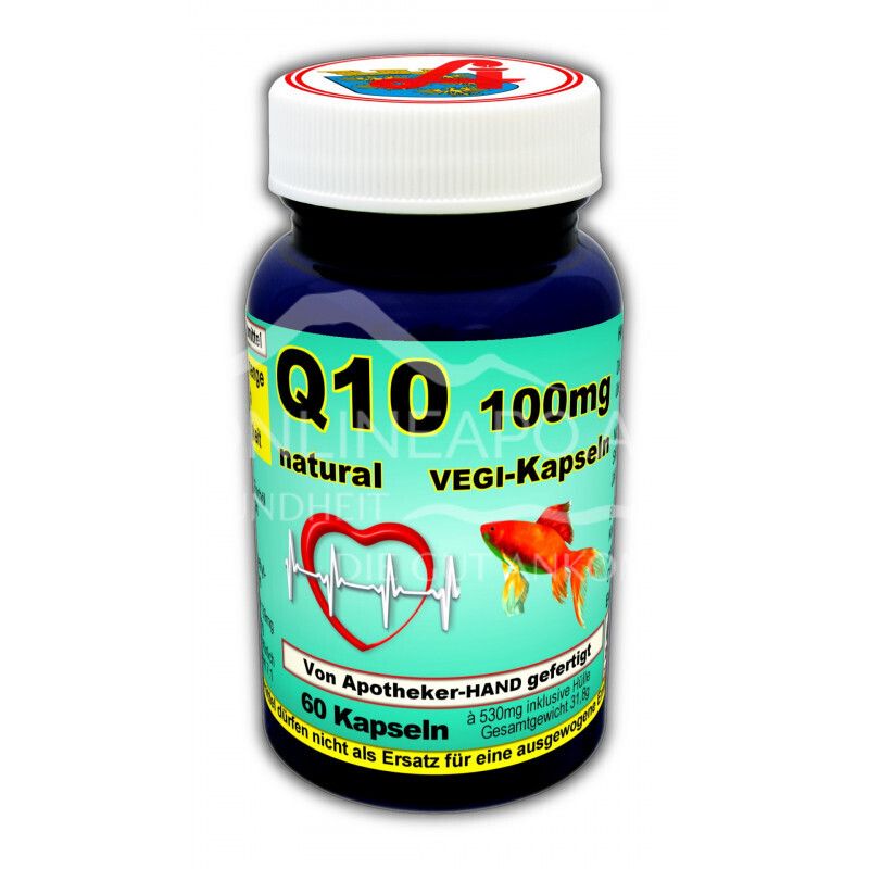 Q10 100 mg Natural Plus Capsules