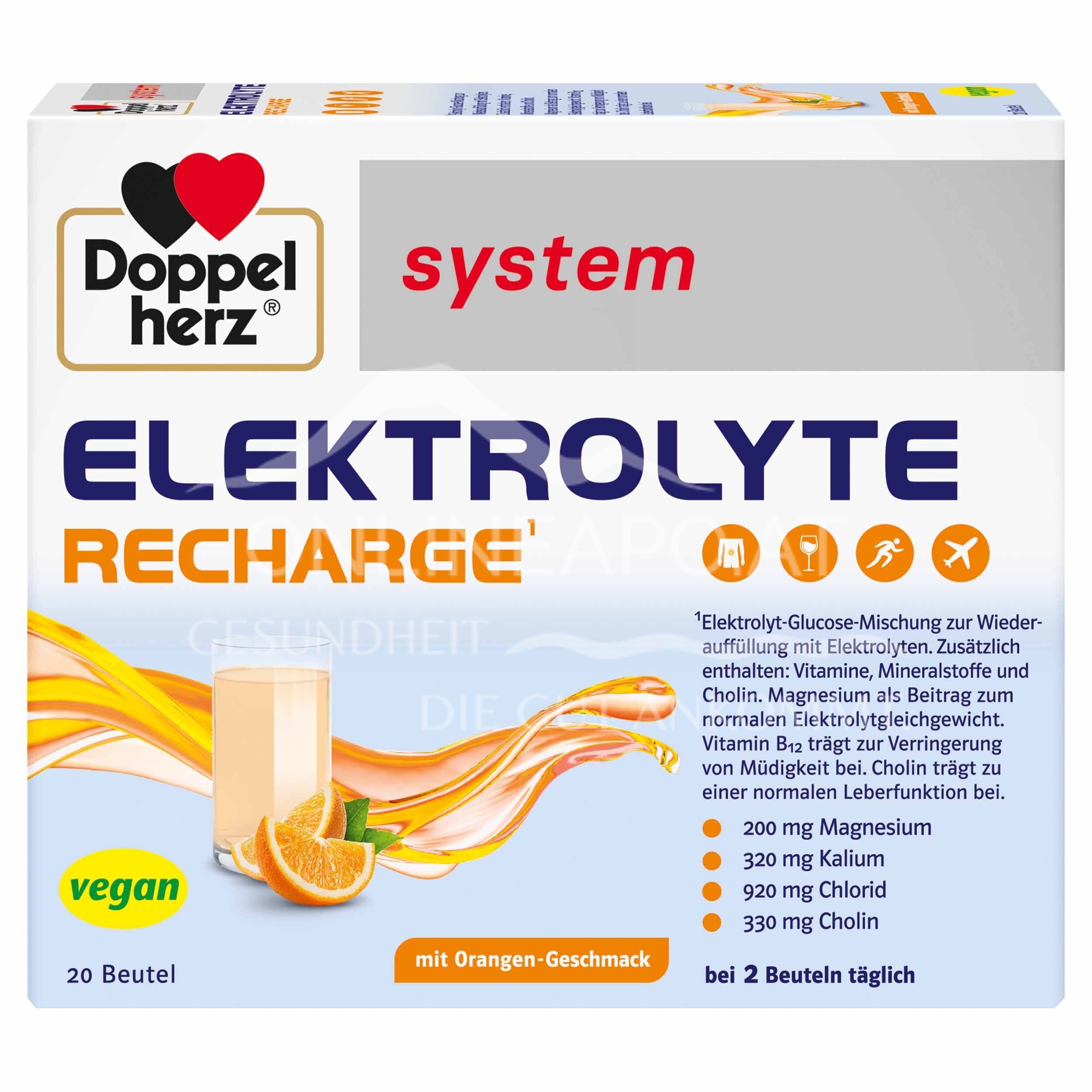 Doppelherz system Elektrolyte Recharge Beutel