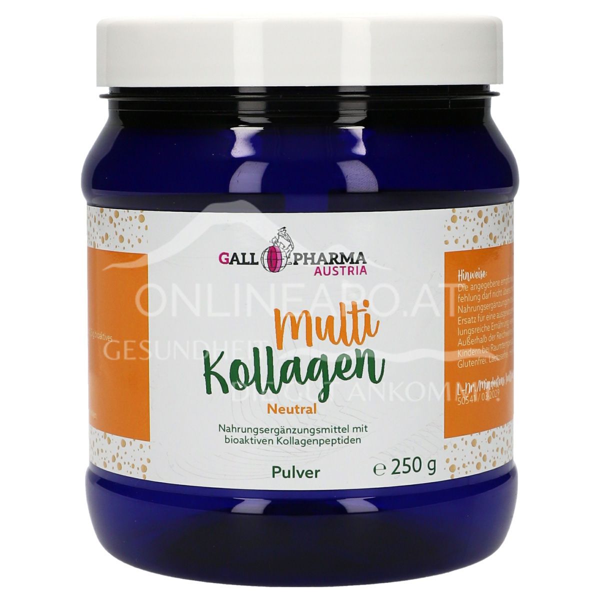 Gall Pharma Multikollagen Neutral Pulver