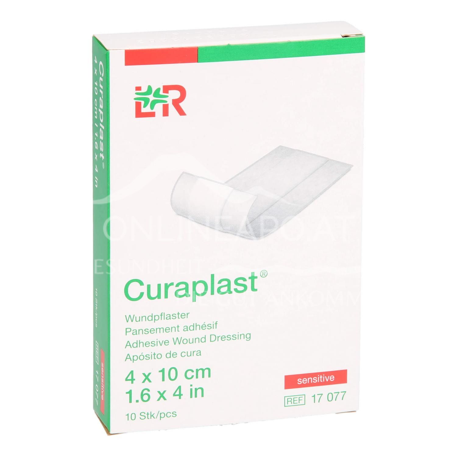 Curaplast® sensitive rapid wound dressing 4 x 10 cm