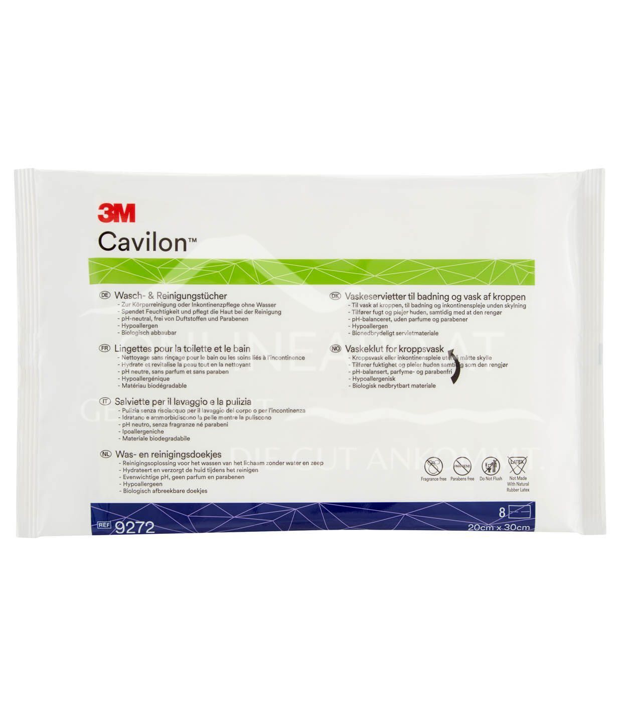 3M™ Cavilon™ Wasch- und Reinigungstücher 20 x 30 cm