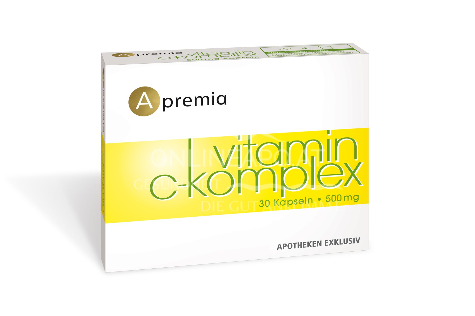Apremia Vitamin C Complex 500mg 30 capsules
