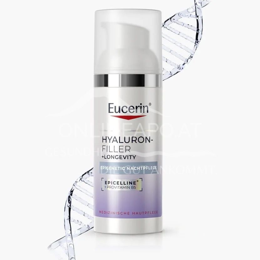 Eucerin Hyaluron-Filler + Longevity Epigenetic Nachtpflege