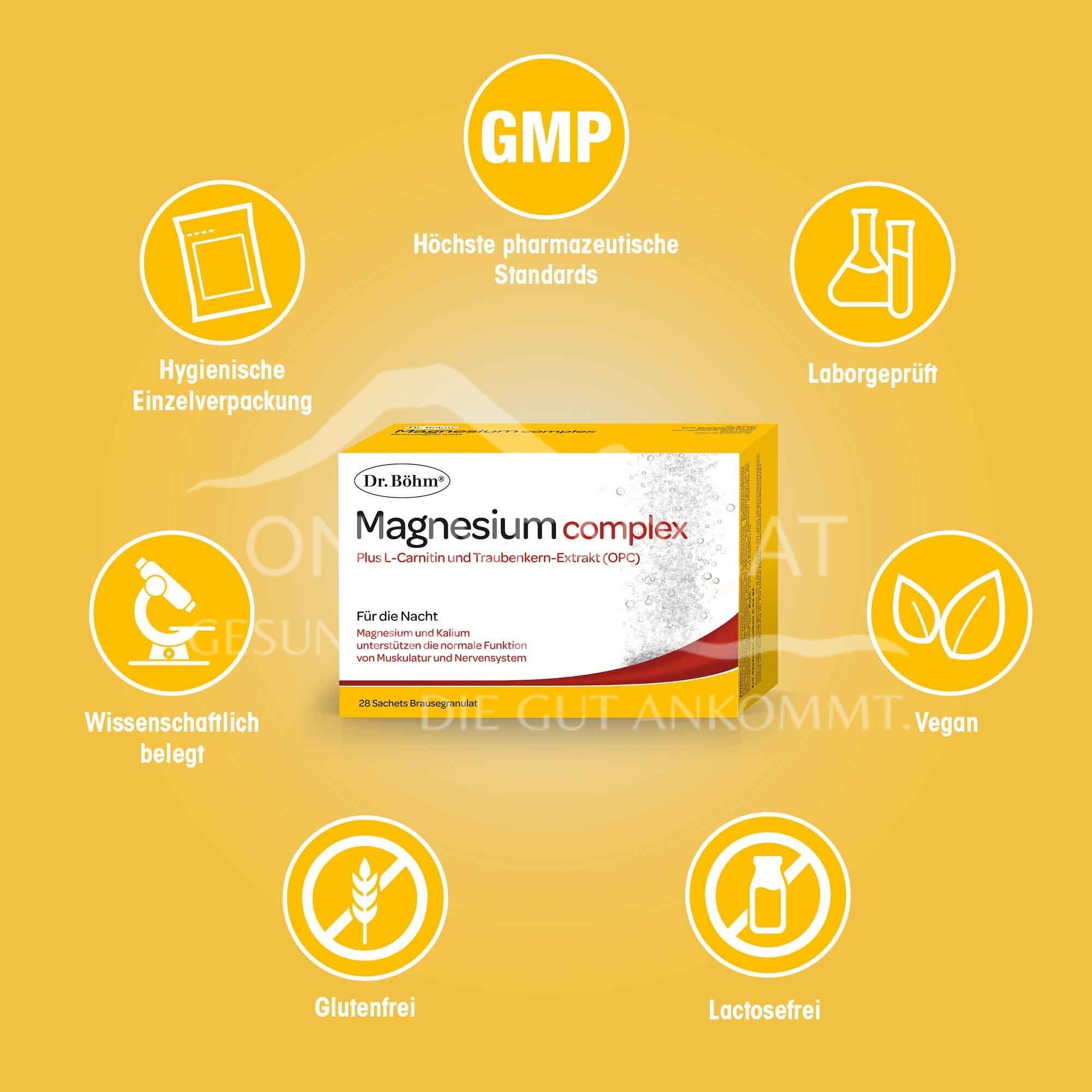 Dr Böhm® Magnesium complex effervescent granules