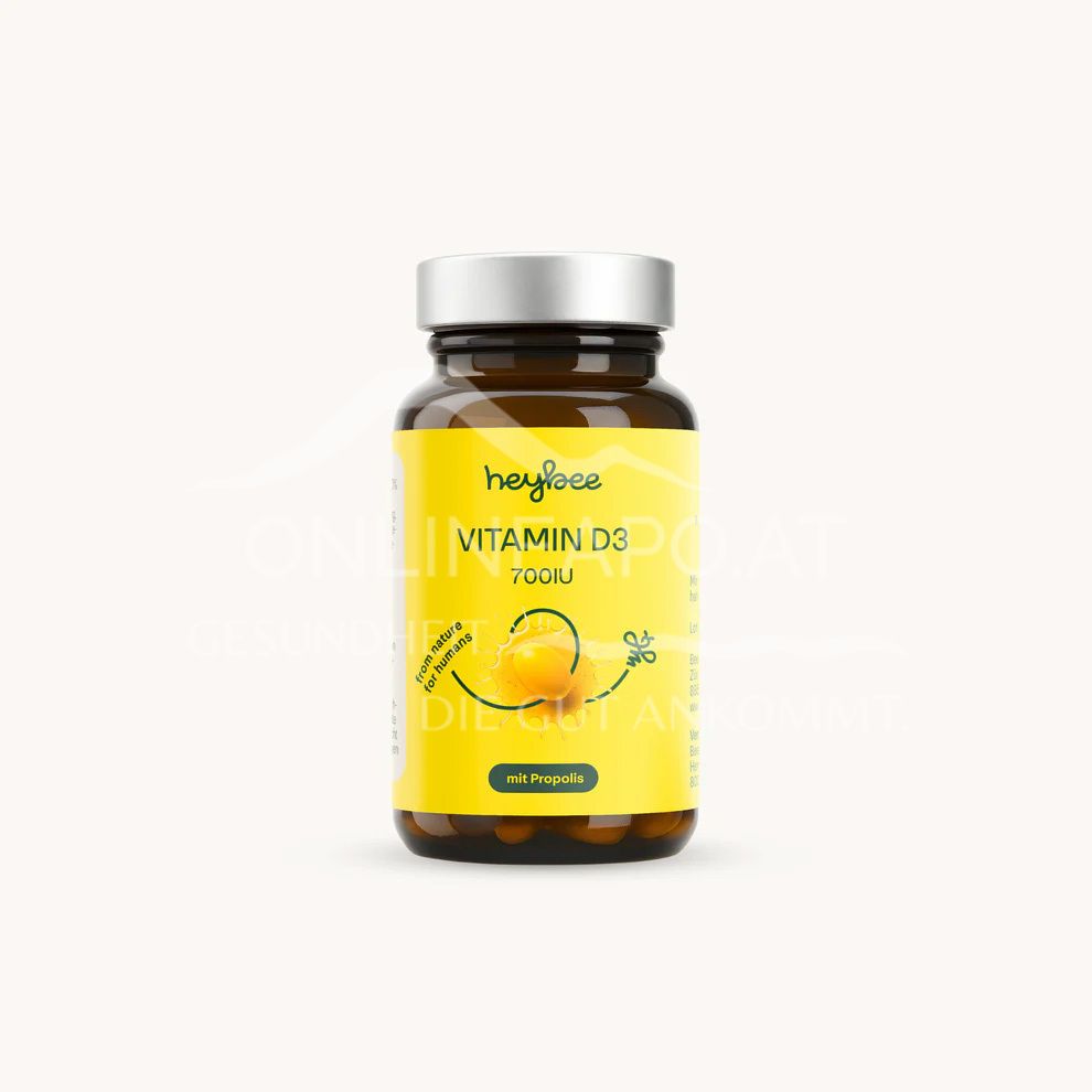 heybee Vitamin D3 700 I.E. + Propolis Kapseln