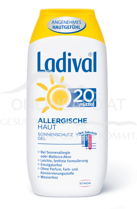 LADIVAL® Allergische Haut Sonnenschutz Gel LSF 20