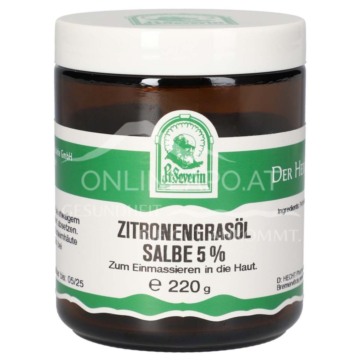 Father Severin lemongrass oil 5% ointment