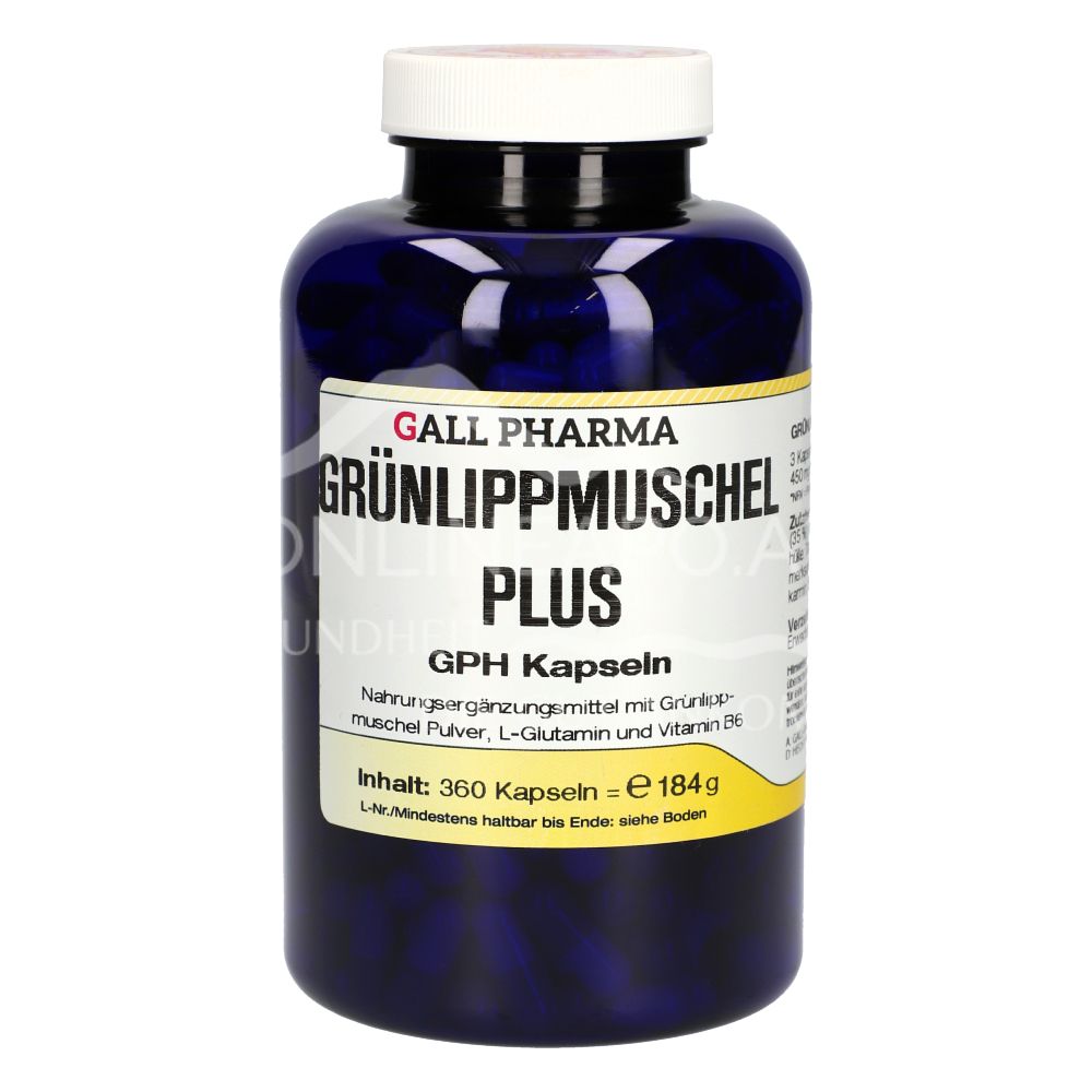 Gall Pharma Green Lipped Mussel Plus Capsules