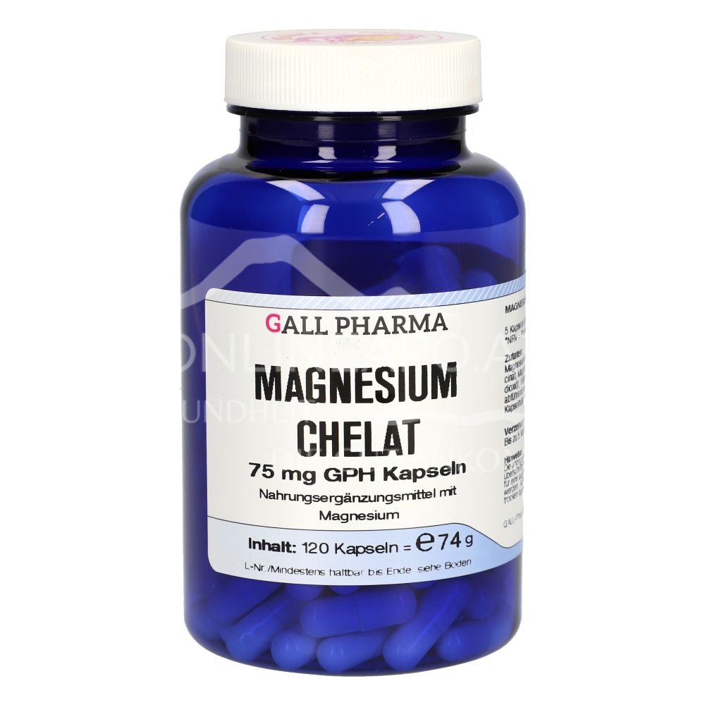 Gall Pharma Magnesium Chelate 75 mg capsules