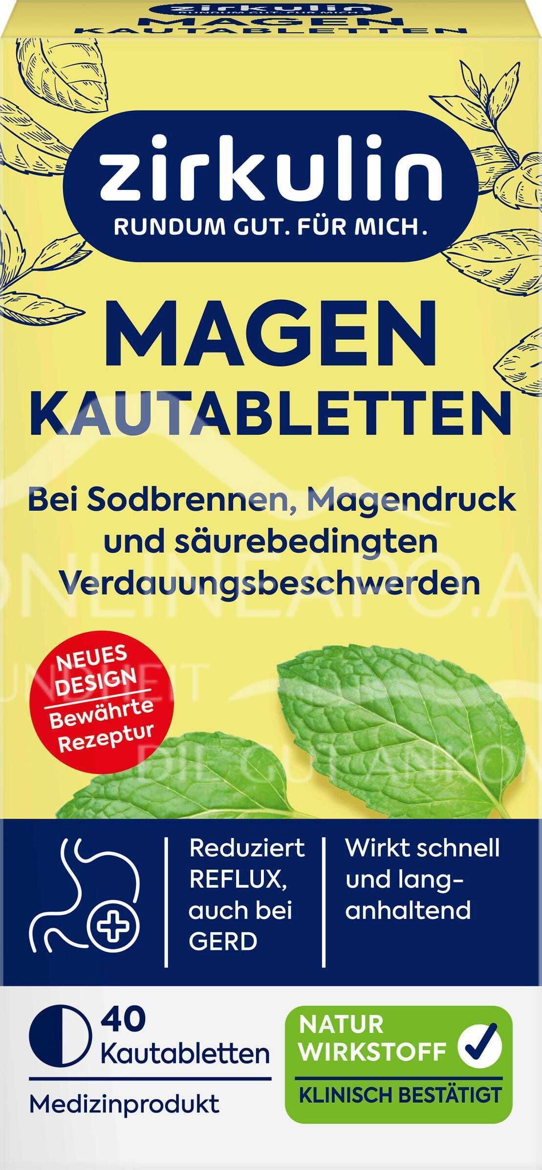 zirkulin Magen-Kautabletten