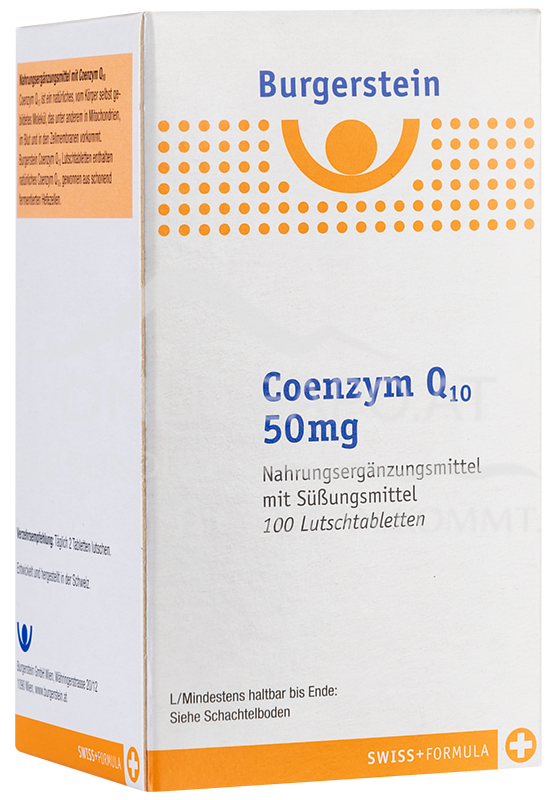 Burgerstein Coenzym Q10 50mg Lutschtabletten