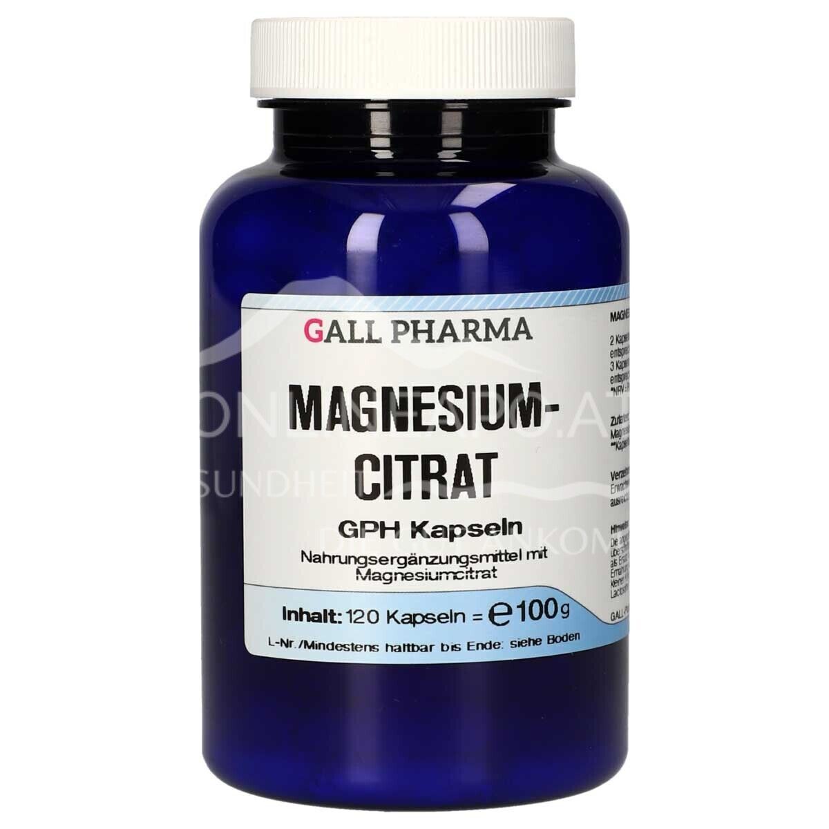 Gall Pharma Magnesiumcitrat Kapseln