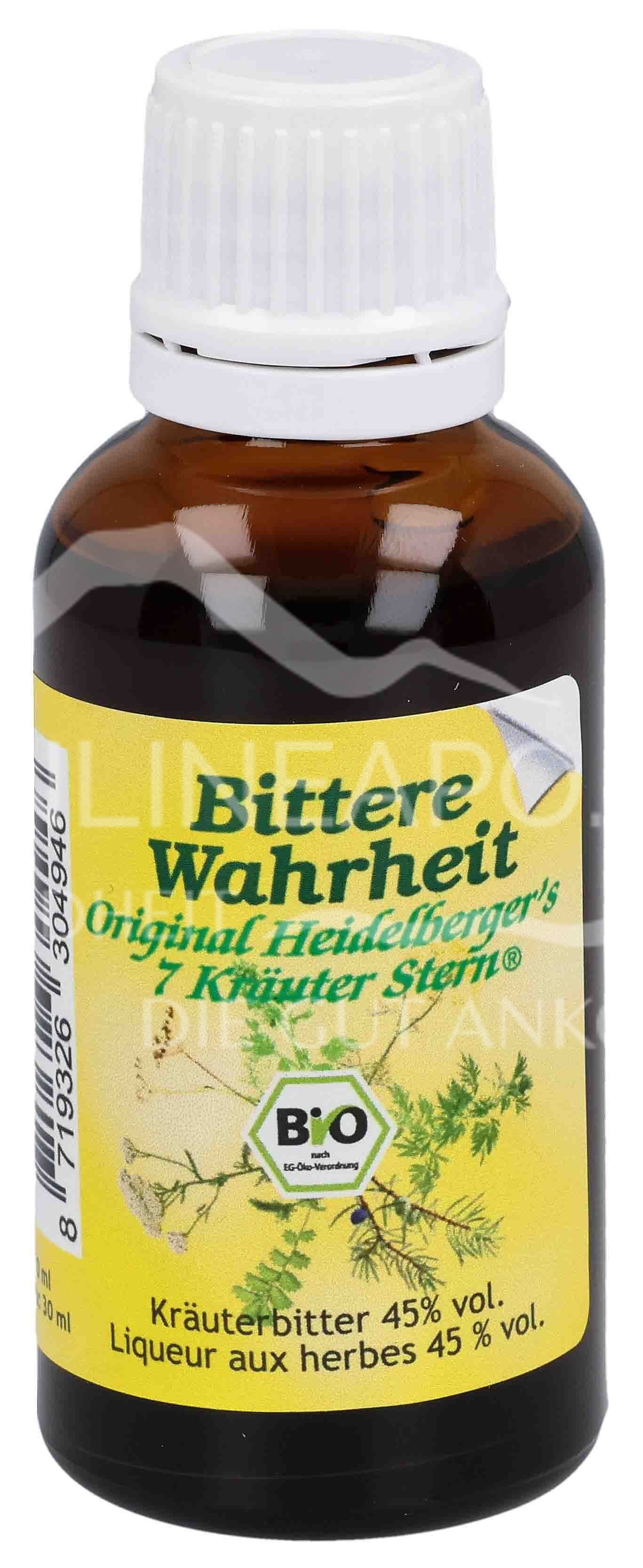 Heidelberger's 7 Kräuter Stern® "Bitter Truth" drops