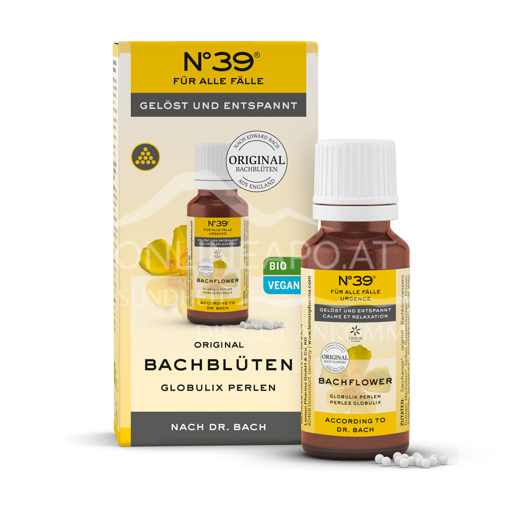 Lemon Pharma N°39 Bachblüten Globulix Perlen