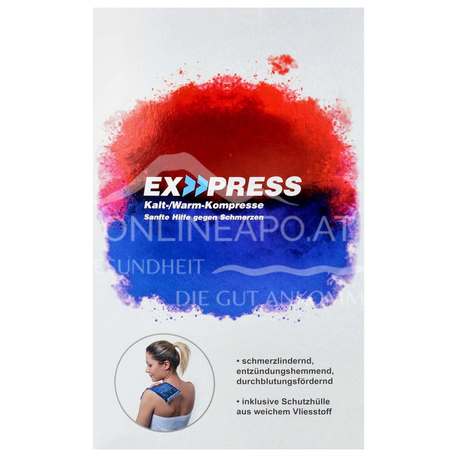 Express Kalt-Warm Kompresse, 12 x 29 cm