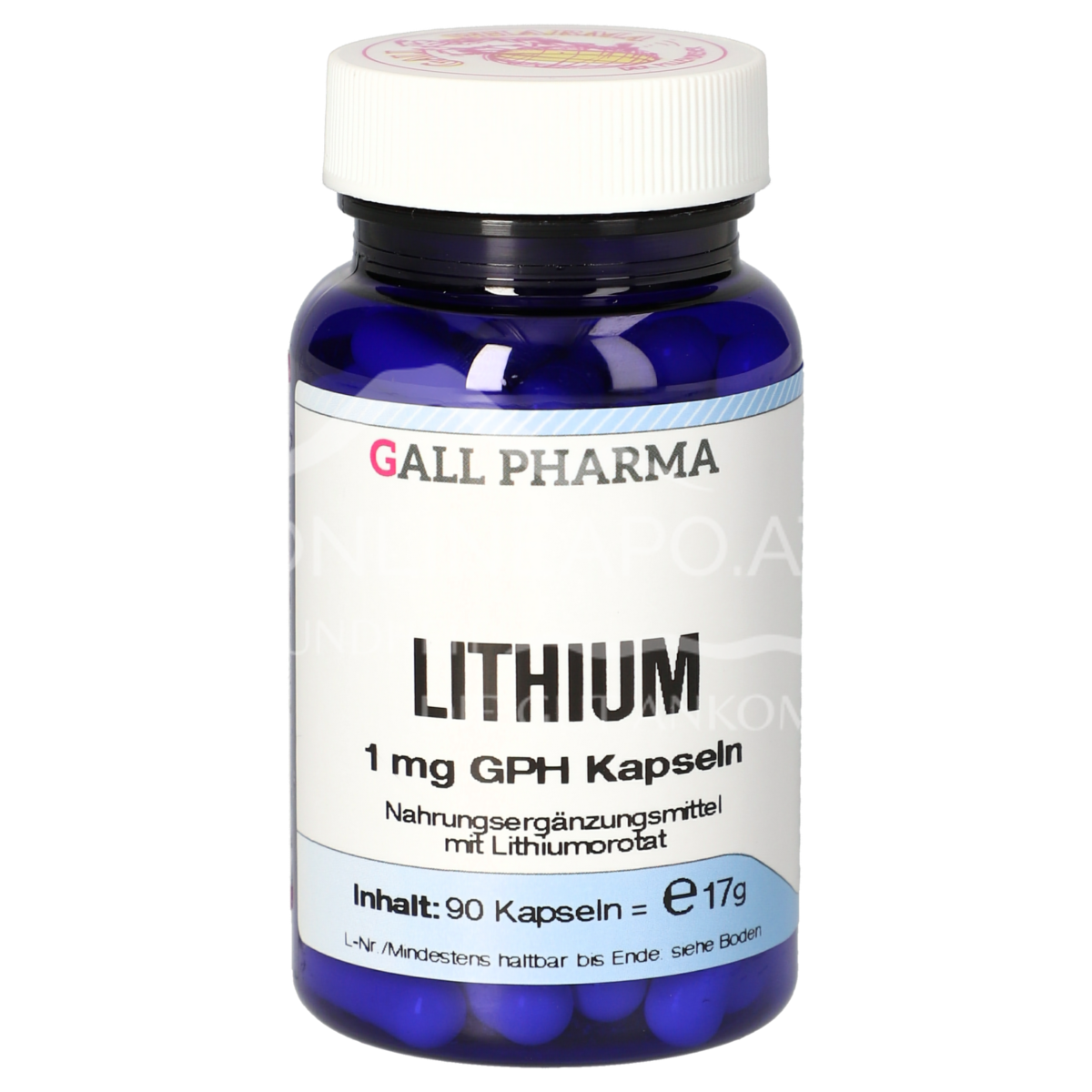 Gall Pharma Lithium 1 mg Kapseln