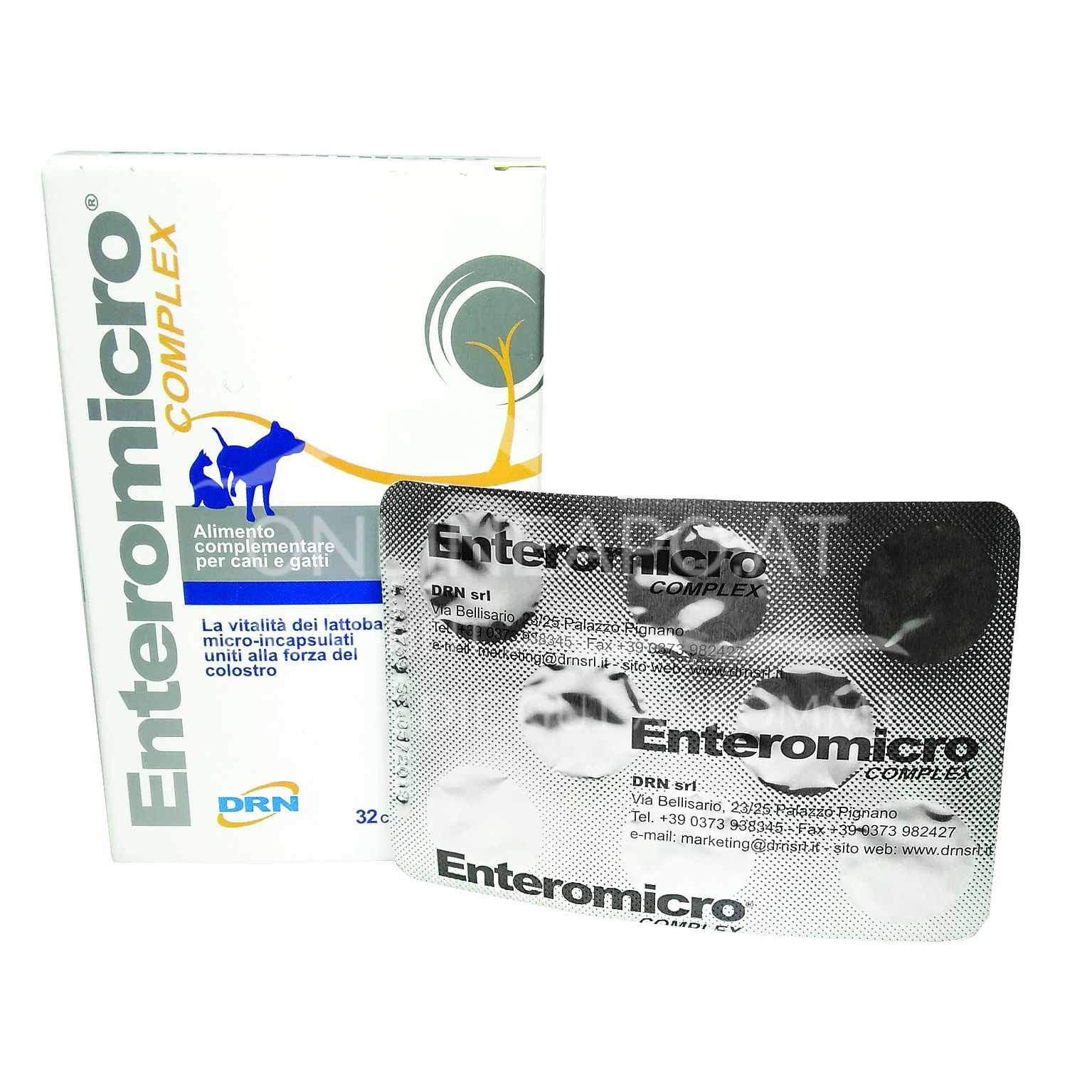 DRN Enteromicro Complex Tabletten für Katzen und Hunde