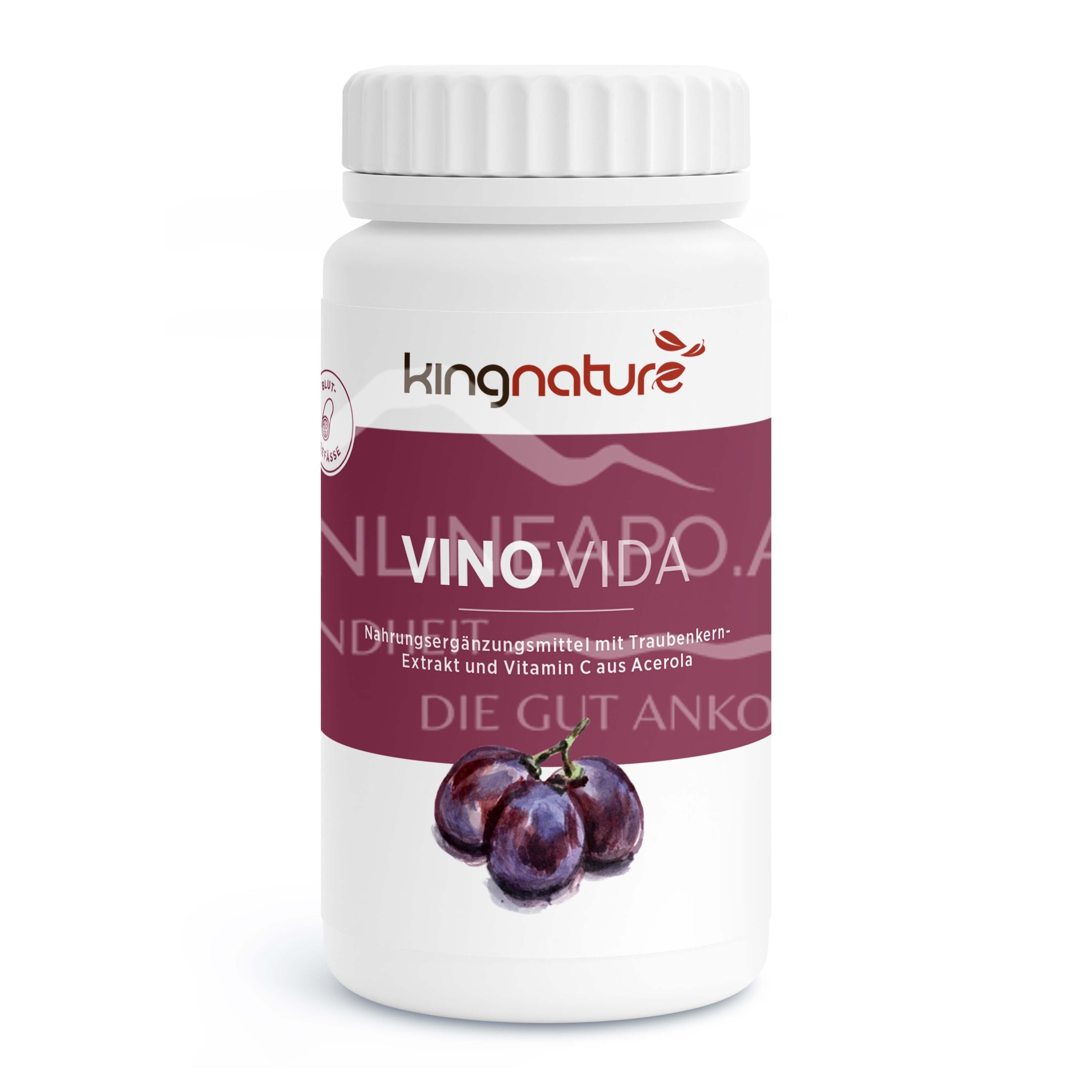 Kingnature Vino Vida Kapseln